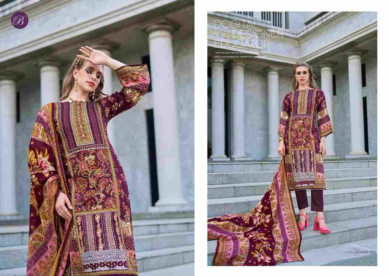 Dil-E-Nagma By Belliza 808-001 To 808-008 Series Beautiful Suits Colorful Stylish Fancy Casual Wear & Ethnic Wear Pure Jam Cotton Dresses At Wholesale Price