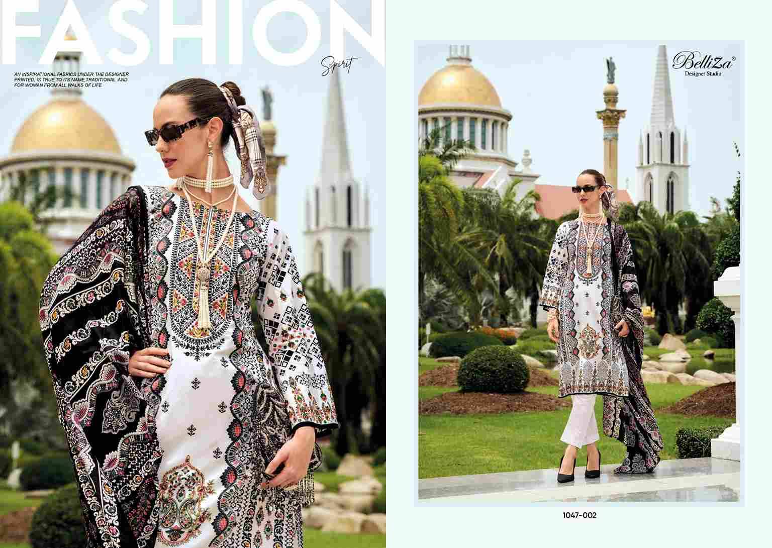 Naira Vol-108 By Belliza 1047-001 To 1047-008 Series Beautiful Festive Suits Stylish Fancy Colorful Casual Wear & Ethnic Wear Pure Cotton Print Dresses At Wholesale Price