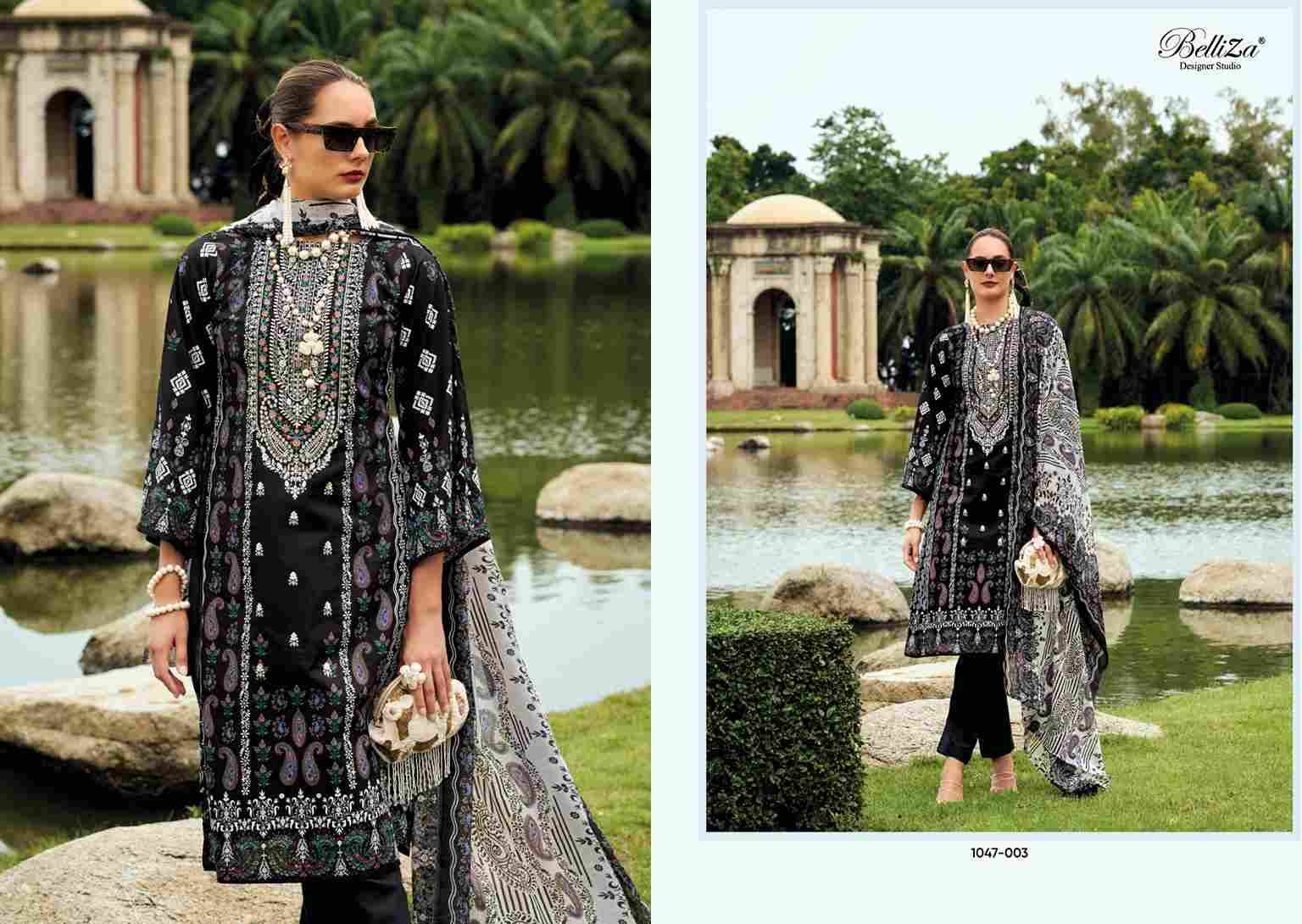 Naira Vol-108 By Belliza 1047-001 To 1047-008 Series Beautiful Festive Suits Stylish Fancy Colorful Casual Wear & Ethnic Wear Pure Cotton Print Dresses At Wholesale Price