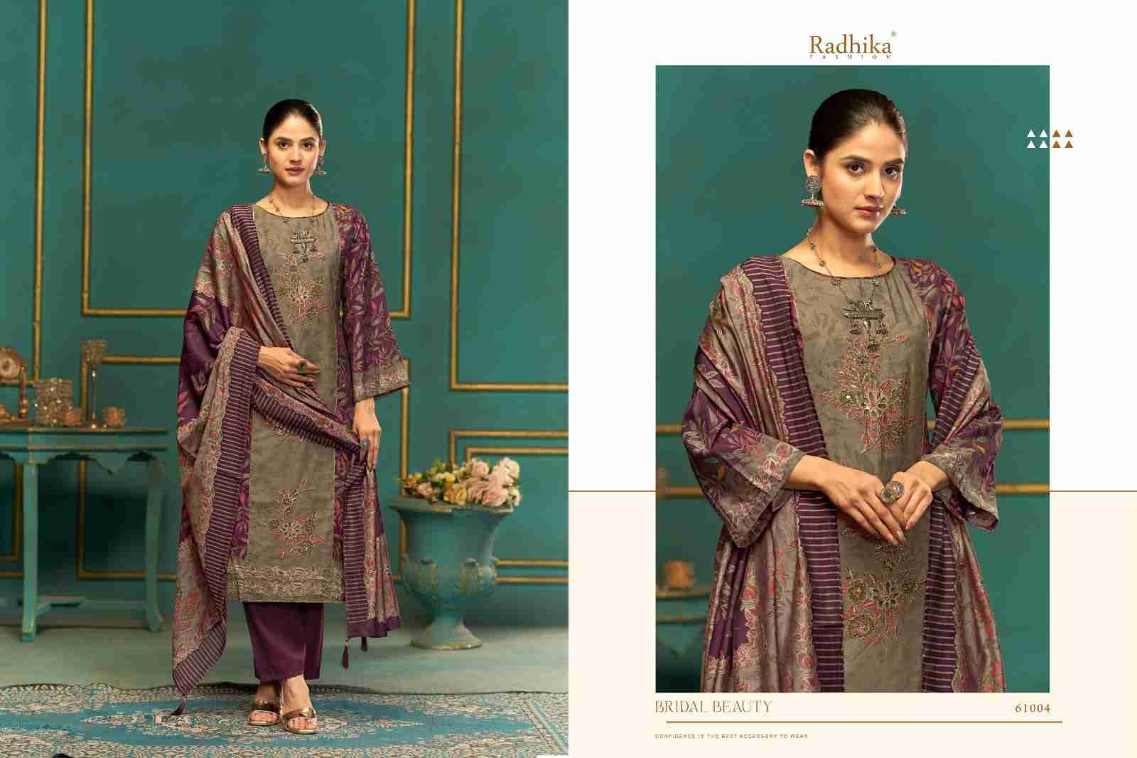 Beauty Silk Vol-2 By Azara 61001 To 61004 Series Beautiful Festive Suits Stylish Fancy Colorful Casual Wear & Ethnic Wear Muslin Print Dresses At Wholesale Price