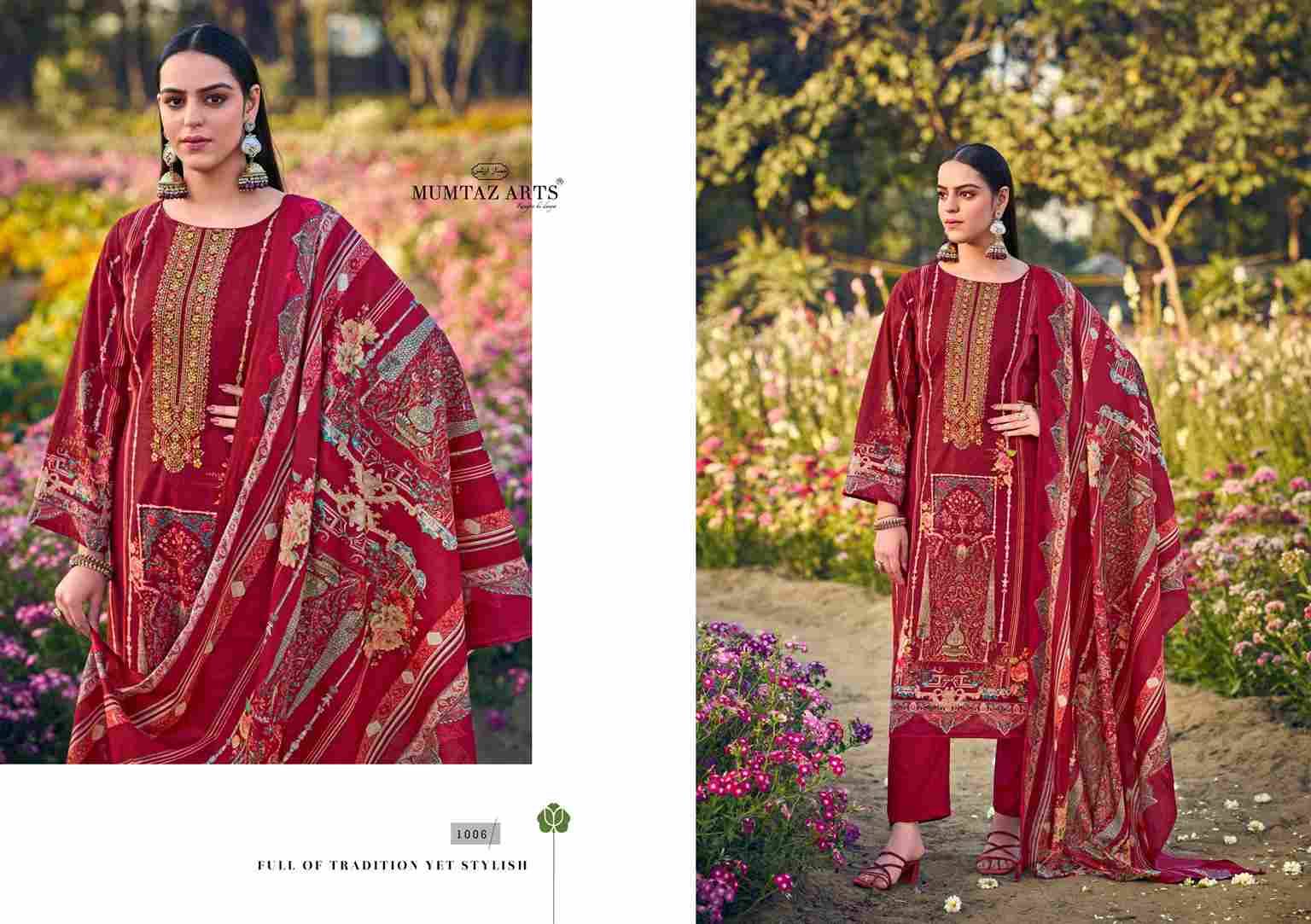 Guldasta By Mumtaz Arts 1001 To 1006 Series Designer Festive Suits Collection Beautiful Stylish Fancy Colorful Party Wear & Occasional Wear Pure Lawn Cotton Dresses At Wholesale Price