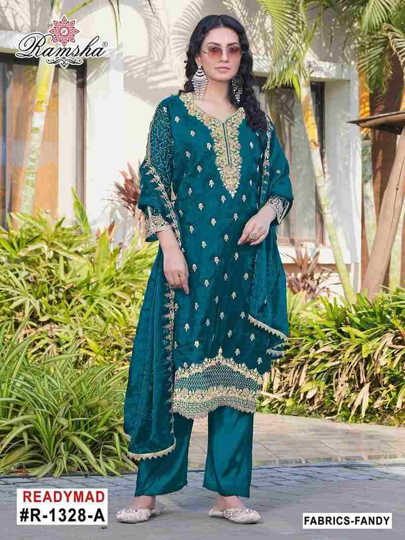 Ramsha 1328 Colours By Ramsha 1328-A To 1328-H Series Designer Pakistani Suits Beautiful Fancy Colorful Stylish Party Wear & Occasional Wear Fandy Embroidered Dresses At Wholesale Price