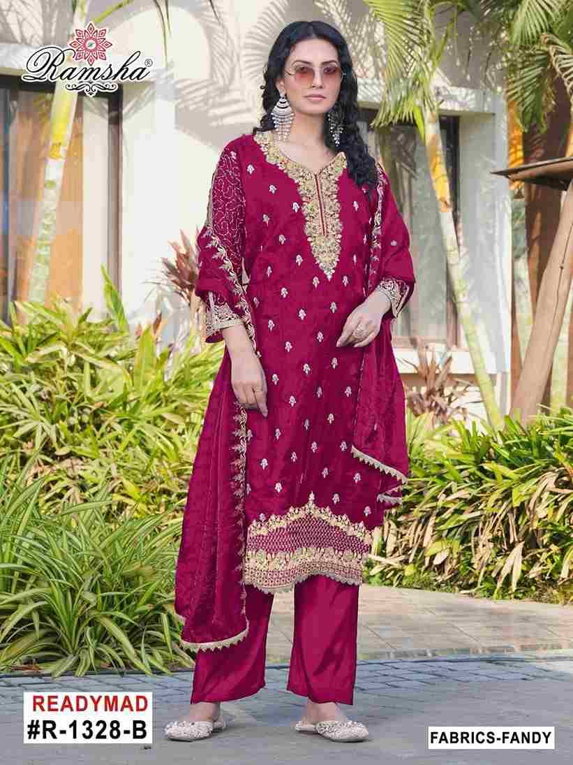 Ramsha 1328 Colours By Ramsha 1328-A To 1328-H Series Designer Pakistani Suits Beautiful Fancy Colorful Stylish Party Wear & Occasional Wear Fandy Embroidered Dresses At Wholesale Price