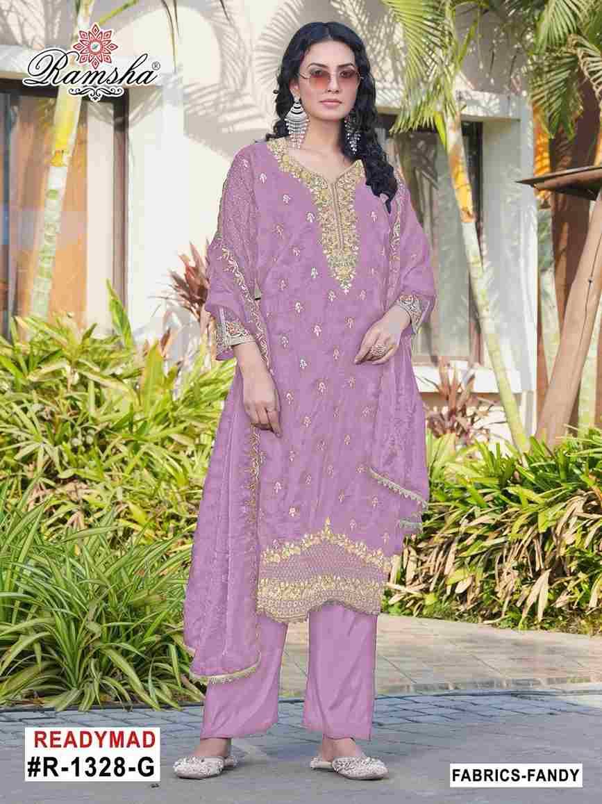 Ramsha 1328 Colours By Ramsha 1328-A To 1328-H Series Designer Pakistani Suits Beautiful Fancy Colorful Stylish Party Wear & Occasional Wear Fandy Embroidered Dresses At Wholesale Price