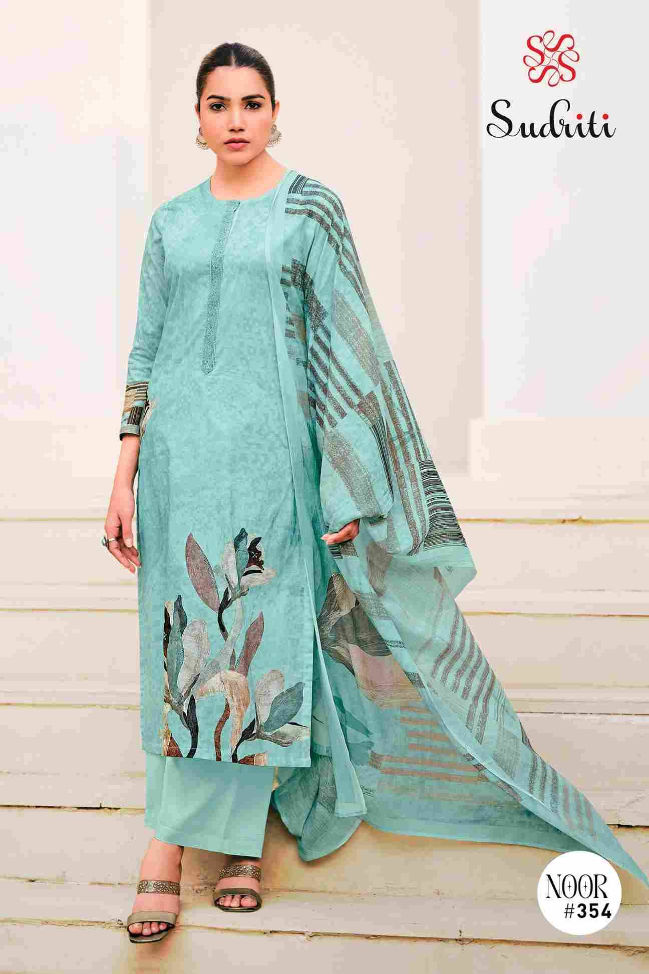 Noor By Sudriti Beautiful Stylish Festive Suits Fancy Colorful Casual Wear & Ethnic Wear & Ready To Wear Cotton Lawn Print Dresses At Wholesale Price