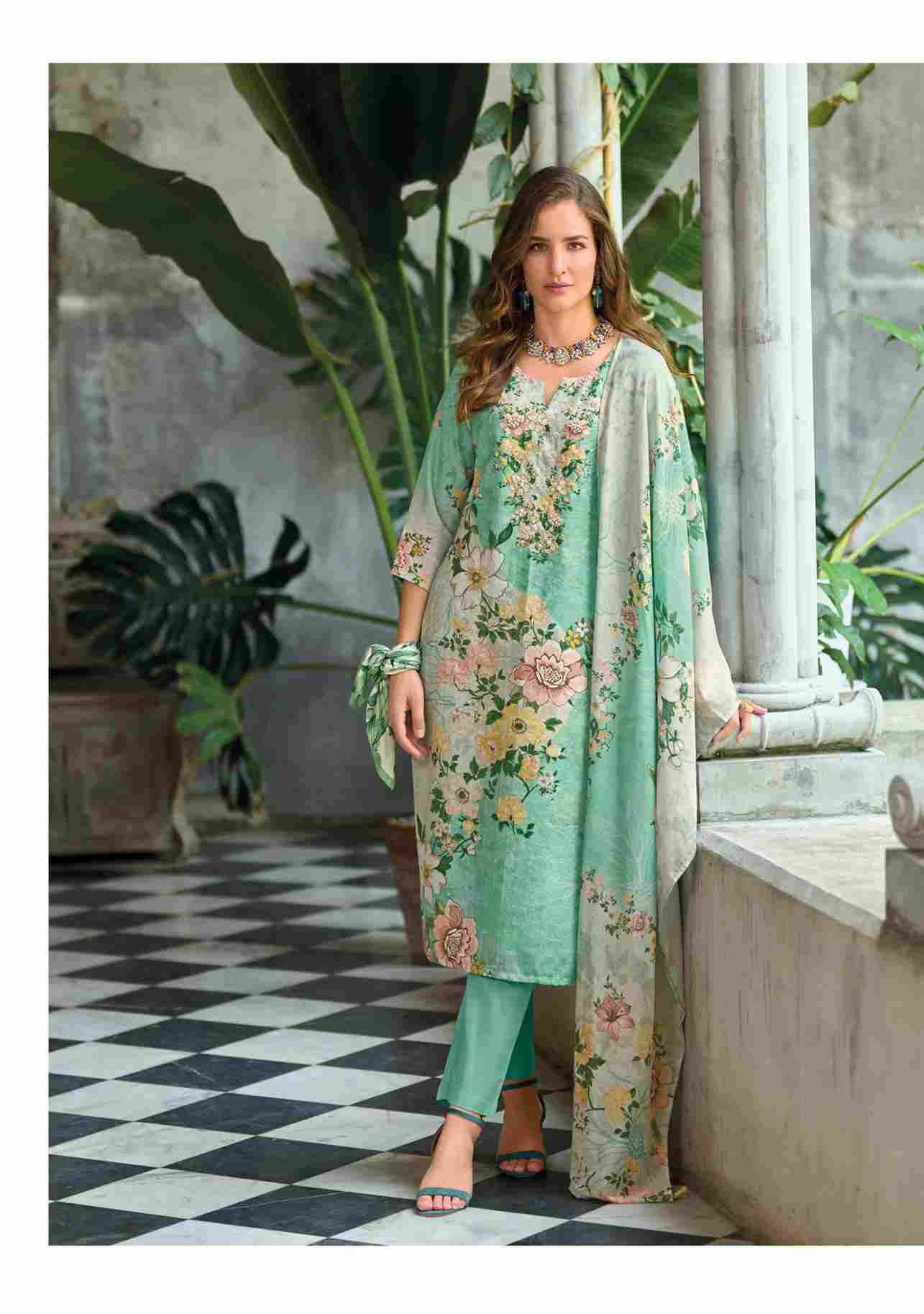 Summer Pastels Vol-2 By Lady Leela 31071 To 31076 Series Beautiful Festive Suits Colorful Stylish Fancy Casual Wear & Ethnic Wear Pure Linen With Work Dresses At Wholesale Price