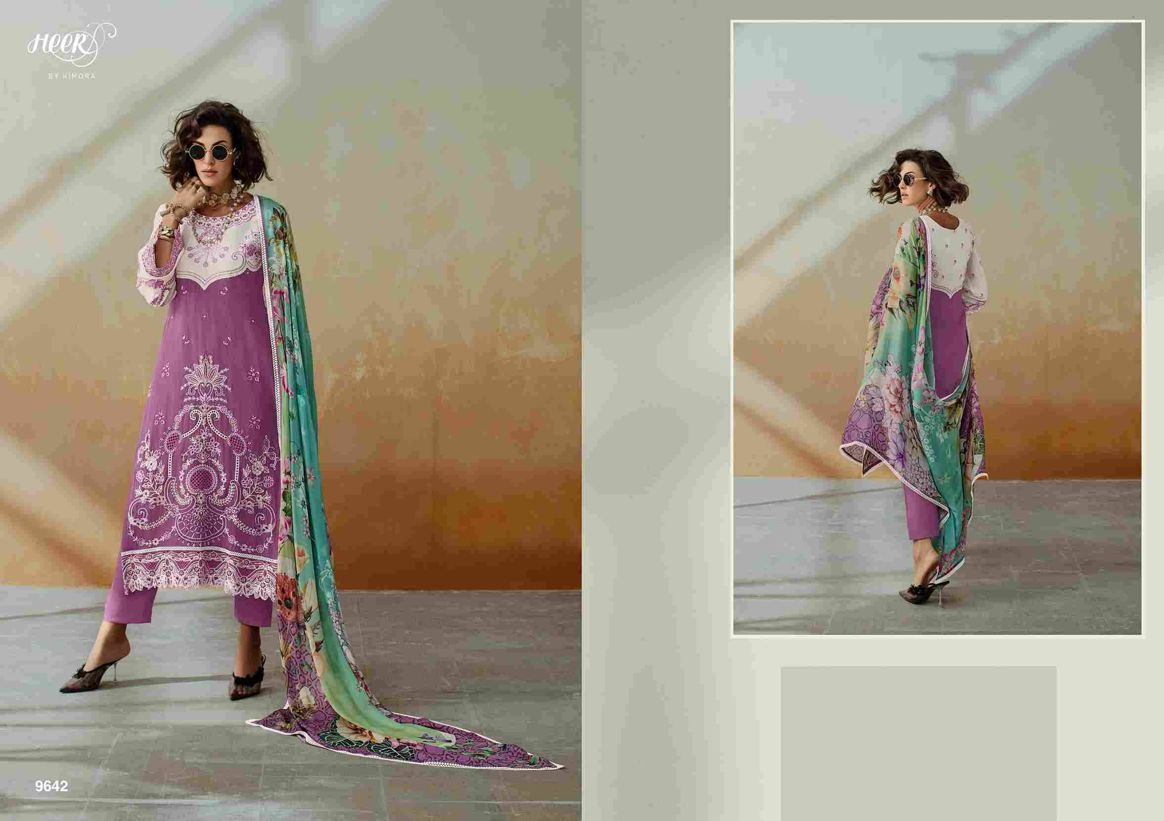 Chic By Kimora Fashion 9641 To 9646 Series Designer Festive Suits Collection Beautiful Stylish Fancy Colorful Party Wear & Occasional Wear Pure Muslin Dresses At Wholesale Price