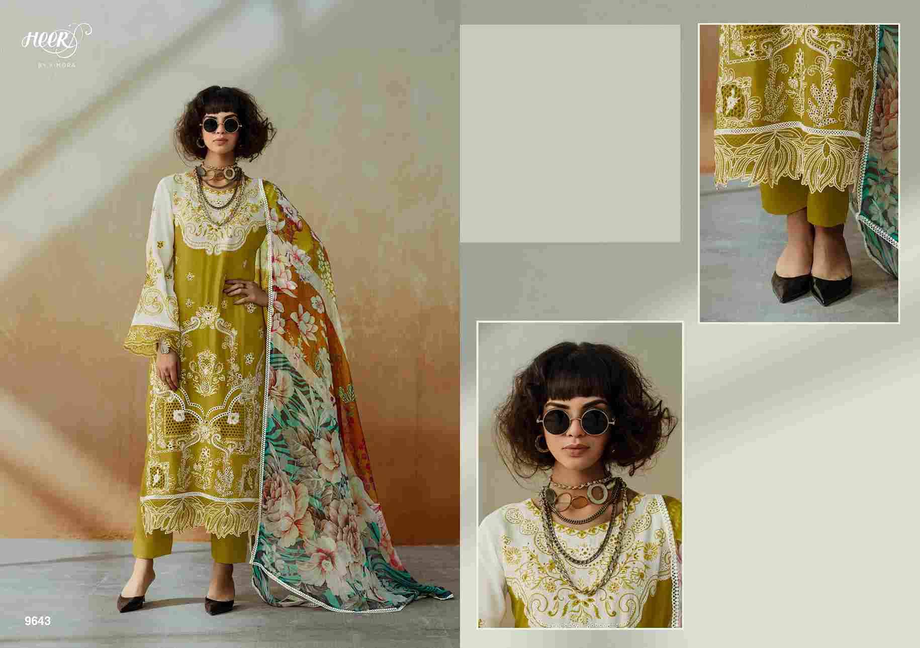 Chic By Kimora Fashion 9641 To 9646 Series Designer Festive Suits Collection Beautiful Stylish Fancy Colorful Party Wear & Occasional Wear Pure Muslin Dresses At Wholesale Price