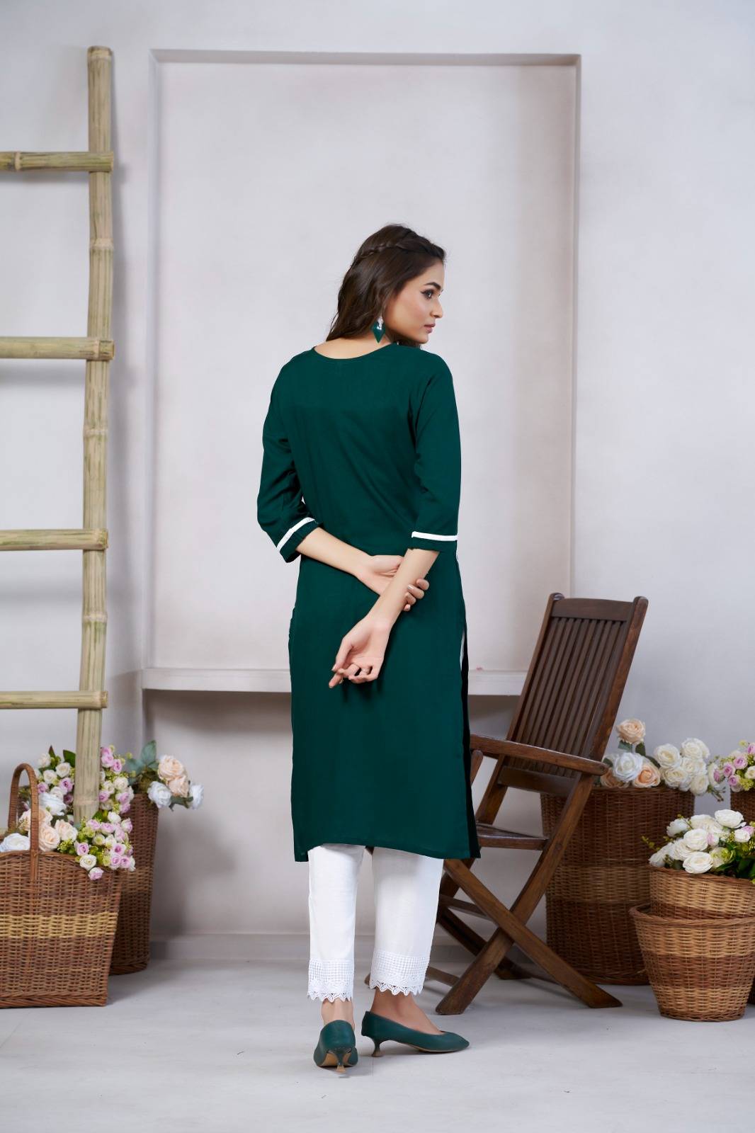 Dc-001 By Fashid Wholesale 01 To 03 Series Designer Stylish Fancy Colorful Beautiful Party Wear & Ethnic Wear Collection Viscose Rayon Kurtis At Wholesale Price