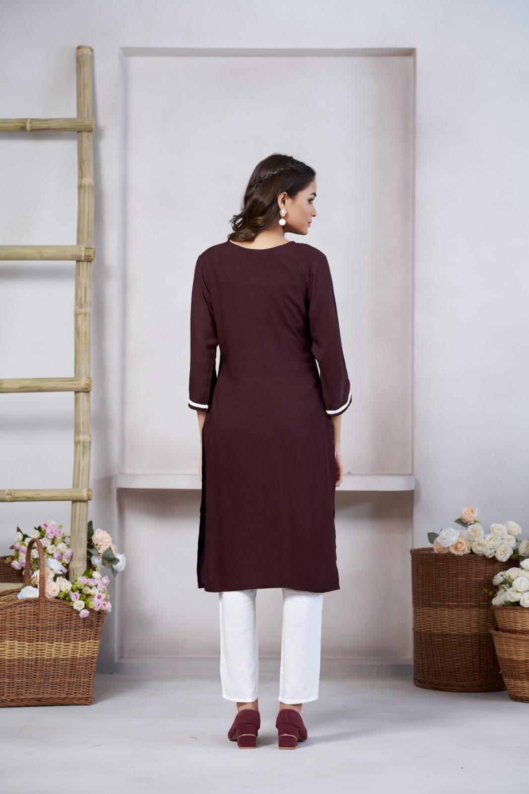 Dc-001 By Fashid Wholesale 01 To 03 Series Designer Stylish Fancy Colorful Beautiful Party Wear & Ethnic Wear Collection Viscose Rayon Kurtis At Wholesale Price
