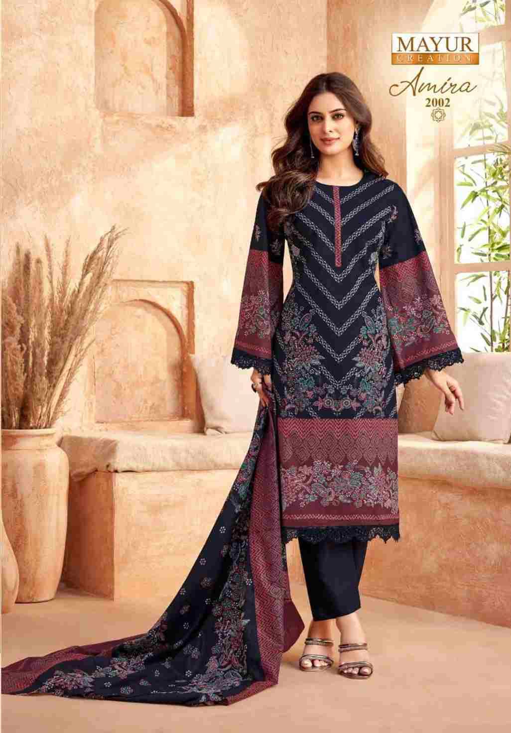 Amira Vol-2 By Mayur Creation 2001 To 2008 Series Beautiful Stylish Festive Suits Fancy Colorful Casual Wear & Ethnic Wear & Ready To Wear Heavy Cotton Print Dresses At Wholesale Price