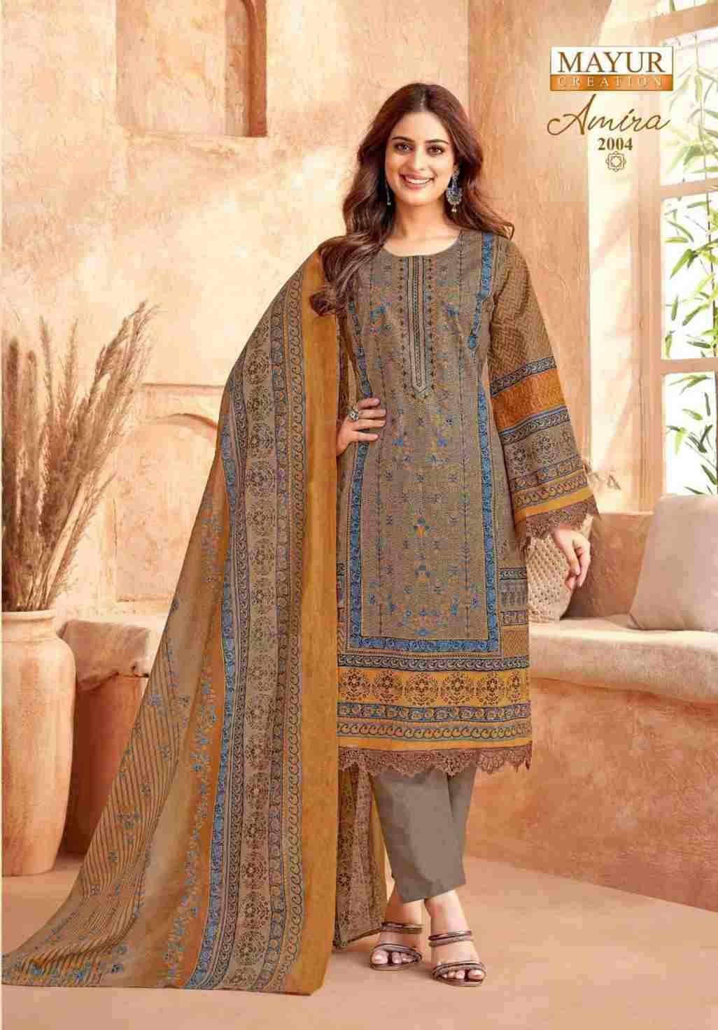 Amira Vol-2 By Mayur Creation 2001 To 2008 Series Beautiful Stylish Festive Suits Fancy Colorful Casual Wear & Ethnic Wear & Ready To Wear Heavy Cotton Print Dresses At Wholesale Price