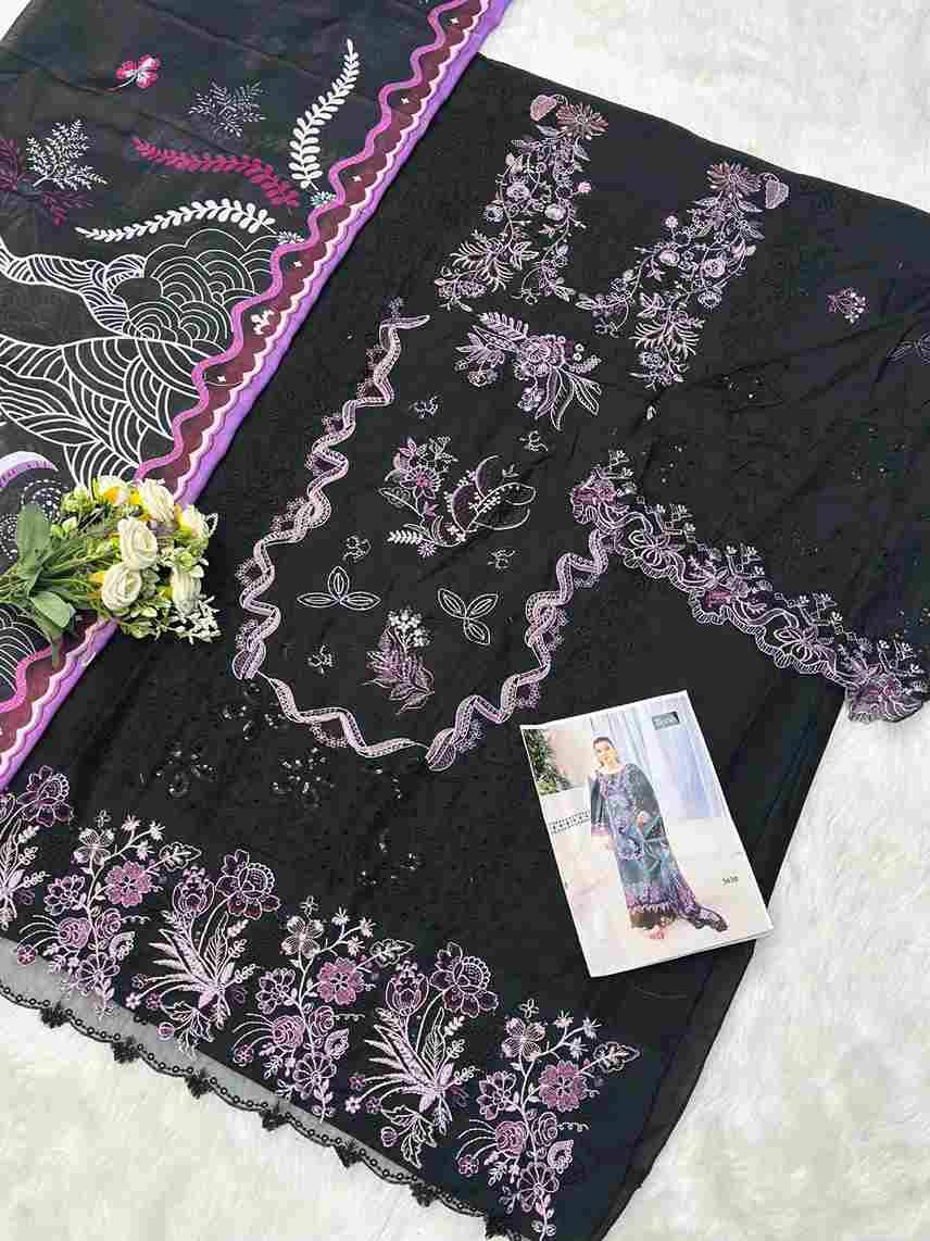 Ombre Lawn Collection Vol-4 By Jihan 3629 To 3632 Series Designer Pakistani Suits Beautiful Fancy Stylish Colorful Party Wear & Occasional Wear Cotton Dresses At Wholesale Price