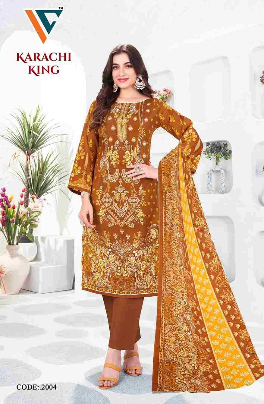 Karachi King Vol-20 By Vandana Creation 2001 To 2008 Series Beautiful Festive Suits Stylish Fancy Colorful Casual Wear & Ethnic Wear Cotton Print Dresses At Wholesale Price