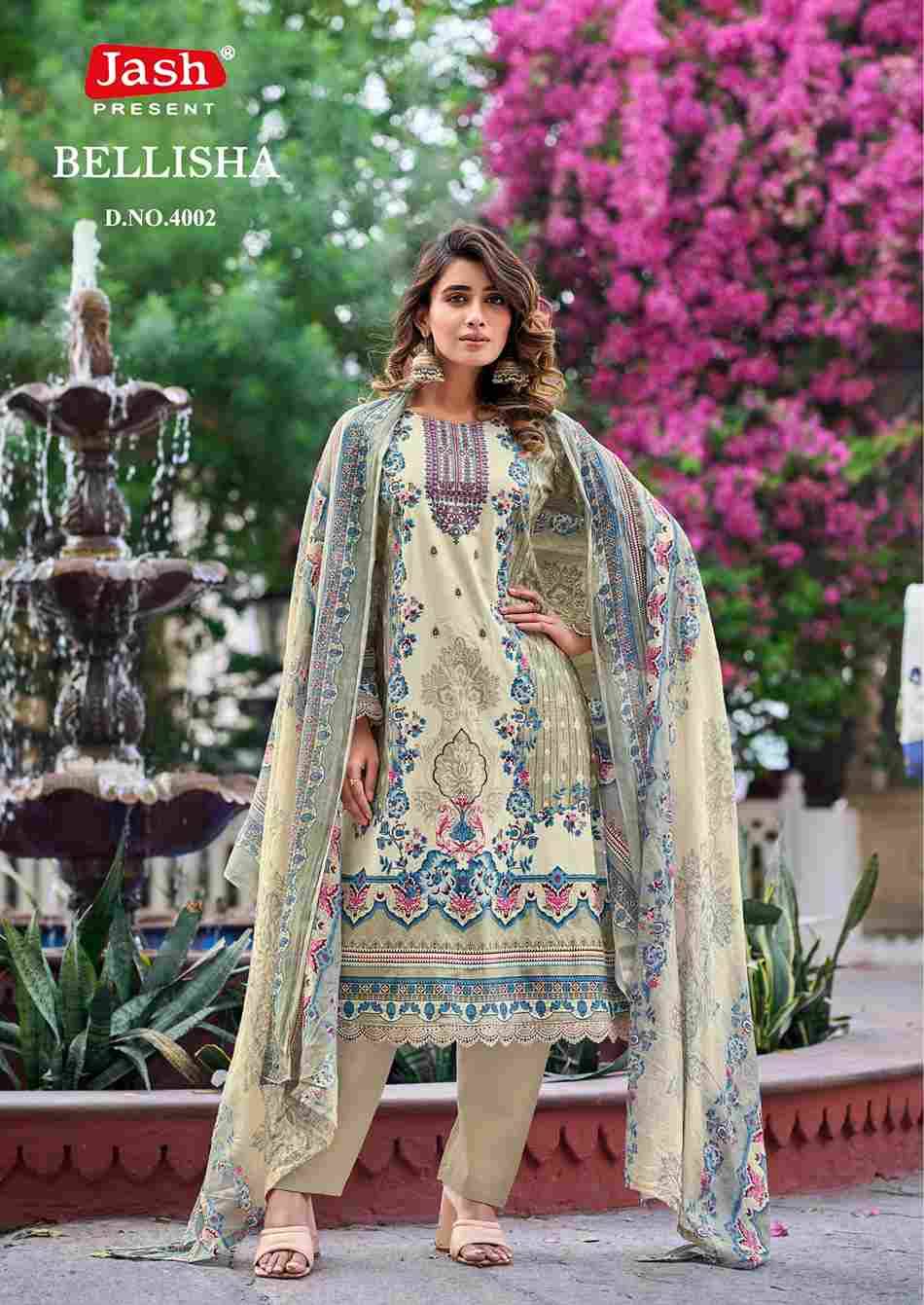 Bellisha Vol-4 By Jash 4001 To 4010 Series Beautiful Festive Suits Stylish Fancy Colorful Casual Wear & Ethnic Wear Cotton Print Dresses At Wholesale Price