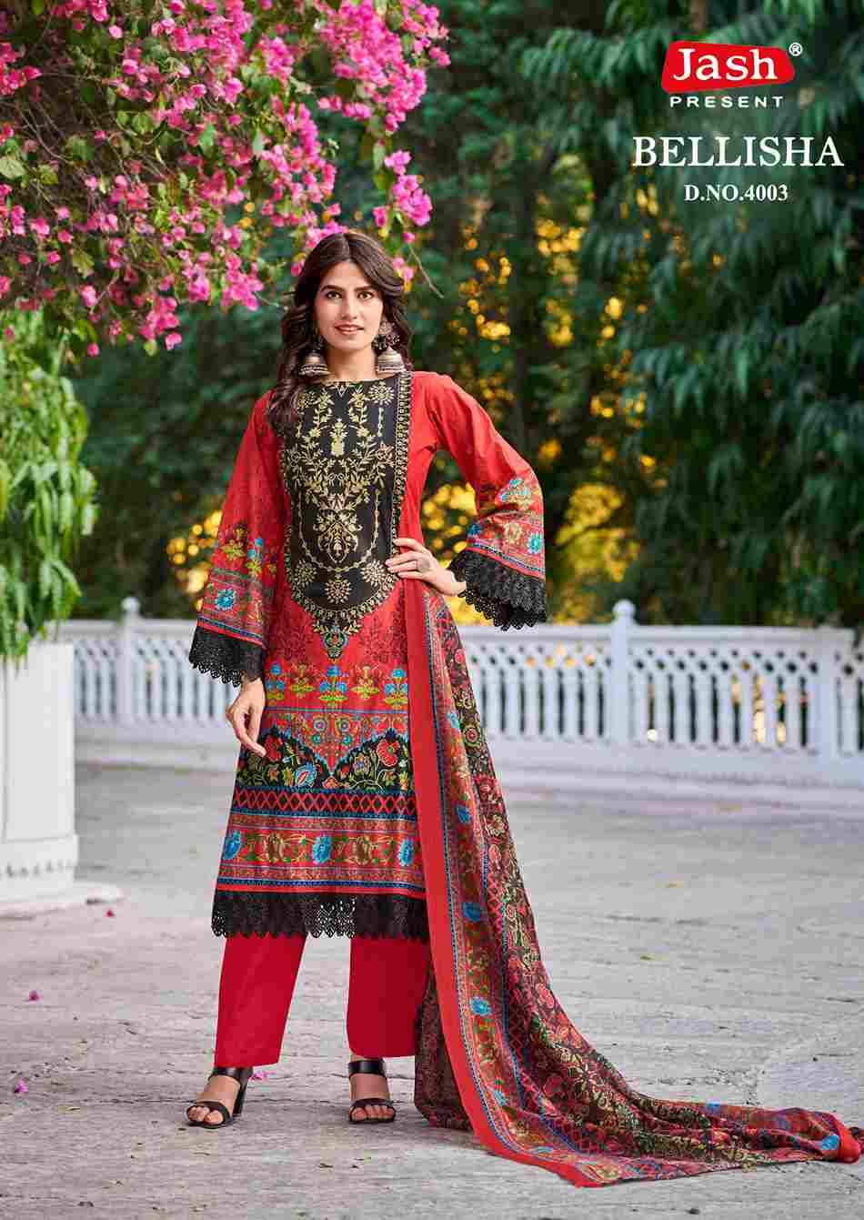 Bellisha Vol-4 By Jash 4001 To 4010 Series Beautiful Festive Suits Stylish Fancy Colorful Casual Wear & Ethnic Wear Cotton Print Dresses At Wholesale Price