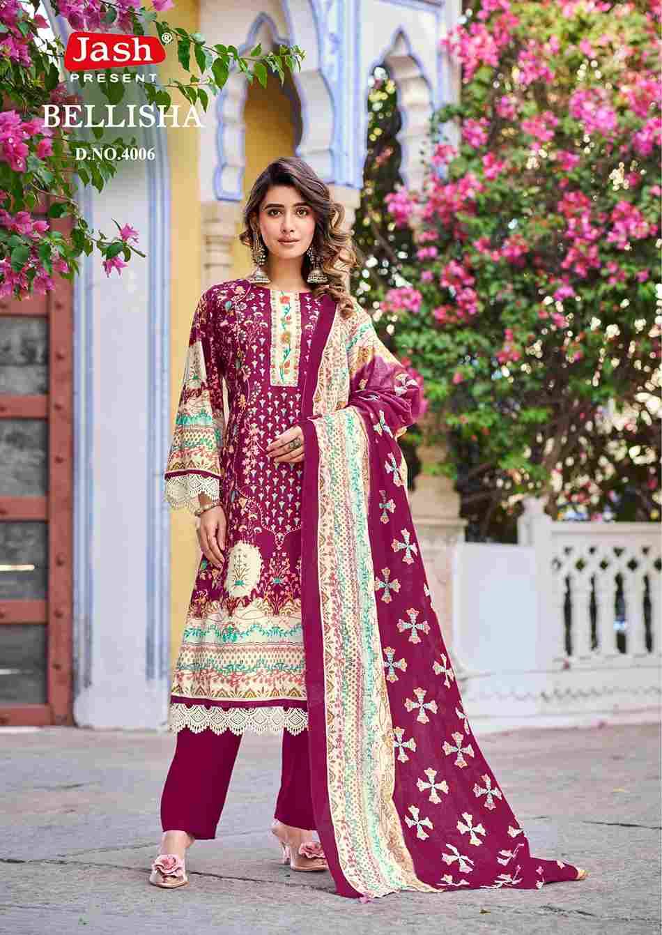 Bellisha Vol-4 By Jash 4001 To 4010 Series Beautiful Festive Suits Stylish Fancy Colorful Casual Wear & Ethnic Wear Cotton Print Dresses At Wholesale Price
