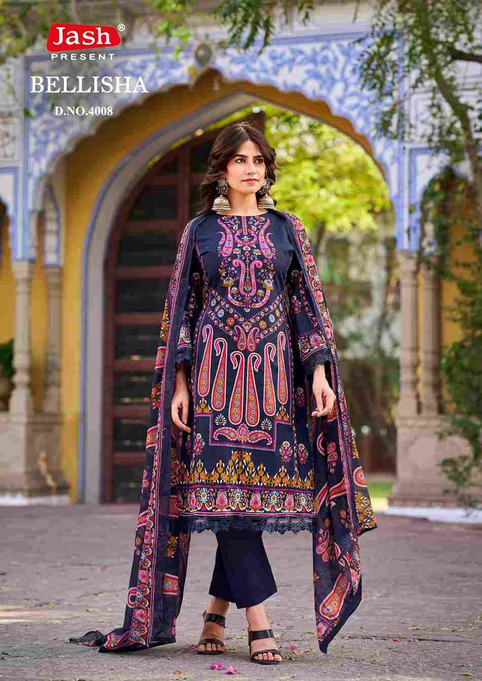 Bellisha Vol-4 By Jash 4001 To 4010 Series Beautiful Festive Suits Stylish Fancy Colorful Casual Wear & Ethnic Wear Cotton Print Dresses At Wholesale Price