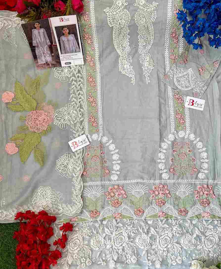 Bilqis 188 Colours By Bilqis 188-A To 188-D Series Beautiful Pakistani Suits Stylish Fancy Colorful Party Wear & Occasional Wear Cotton Lawn Embroidery Dresses At Wholesale Price