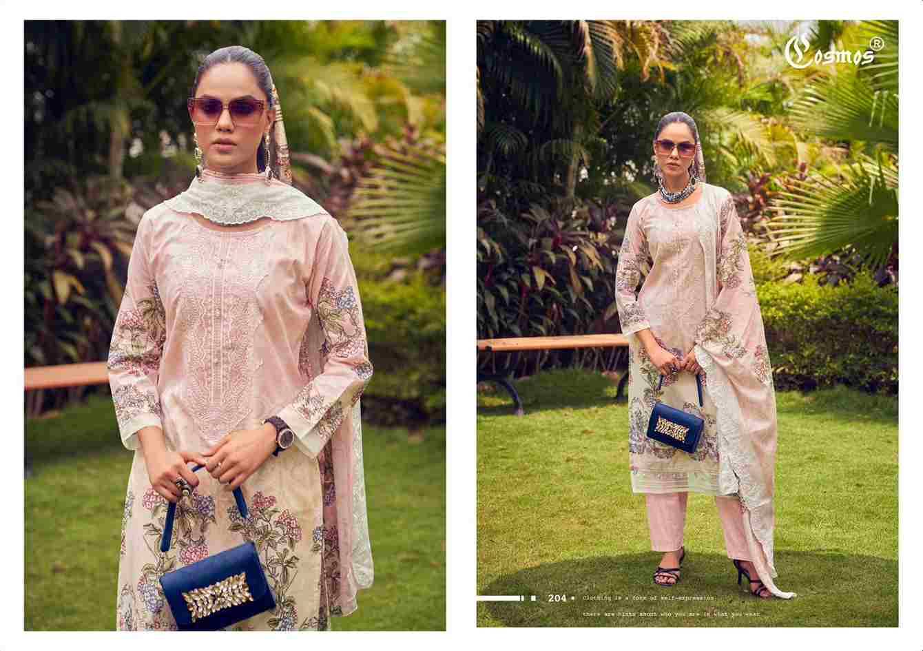 Needle Wonder Vol-2 By Cosmos 201 To 208 Series Beautiful Pakistani Suits Colorful Stylish Fancy Casual Wear & Ethnic Wear Lawn Cotton Embroidered Dresses At Wholesale Price