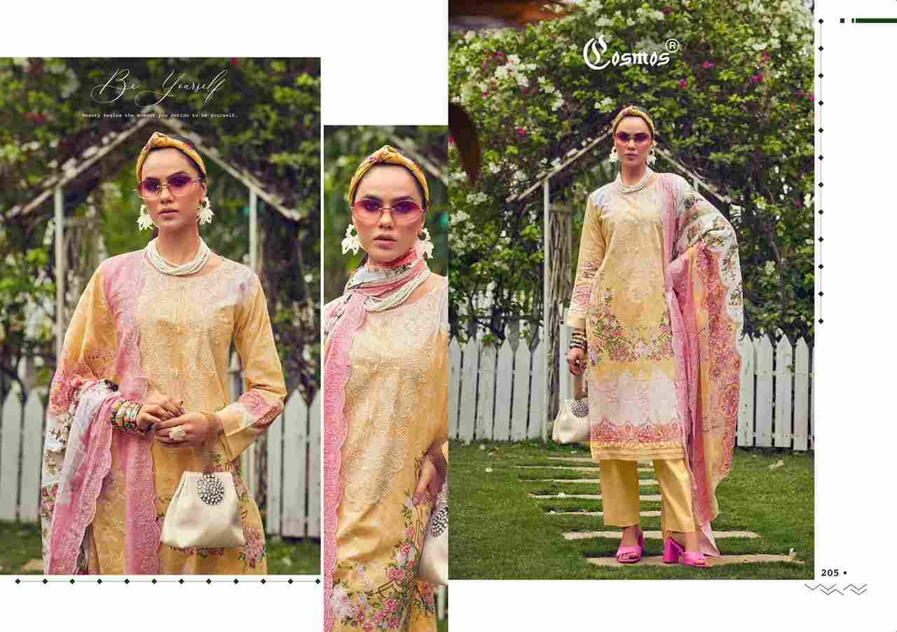 Needle Wonder Vol-2 By Cosmos 201 To 208 Series Beautiful Pakistani Suits Colorful Stylish Fancy Casual Wear & Ethnic Wear Lawn Cotton Embroidered Dresses At Wholesale Price