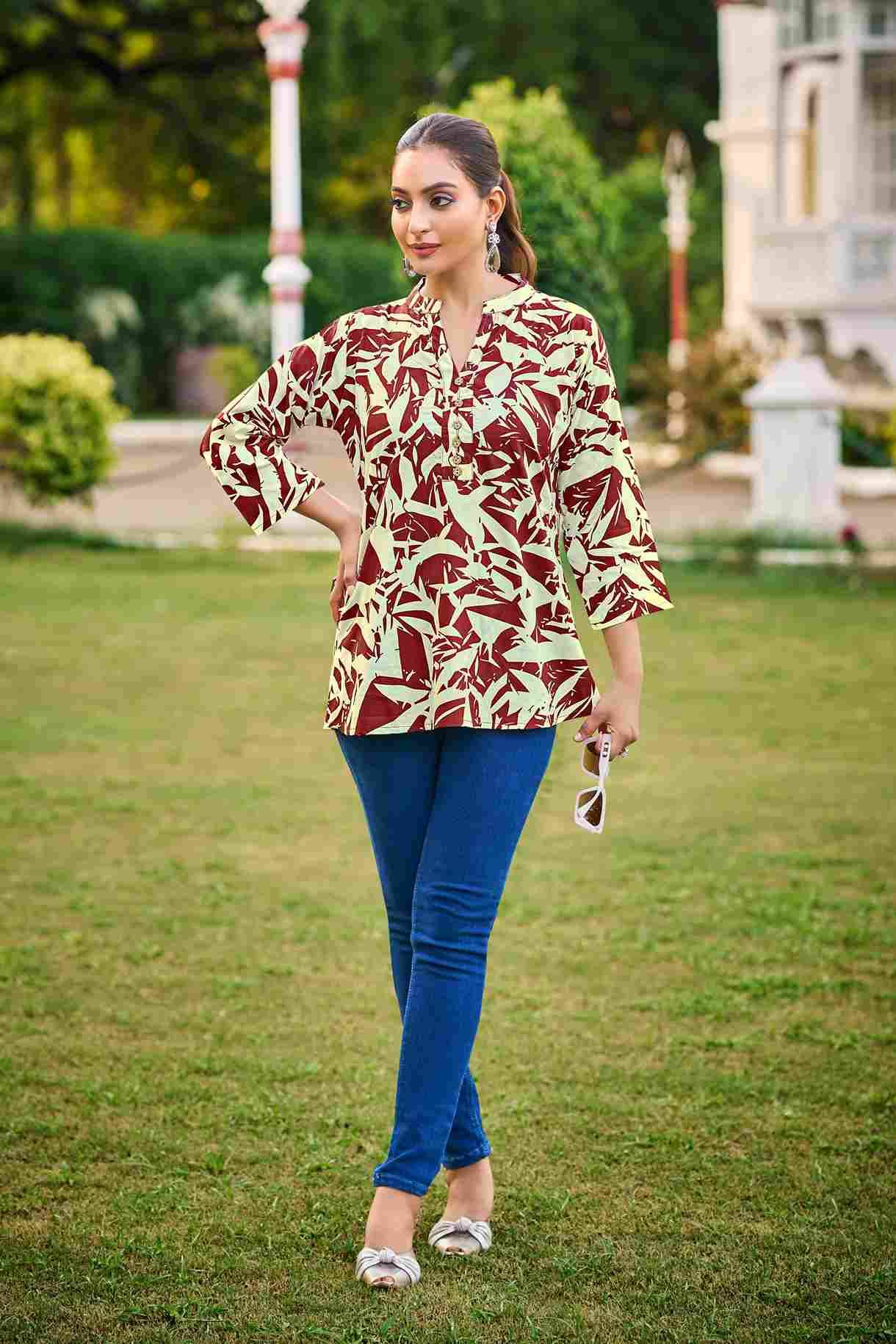 Baby Vol-7 By Tips And Tops 1001 To 1009 Series Designer Stylish Fancy Colorful Beautiful Party Wear & Ethnic Wear Collection Rayon Tops At Wholesale Price