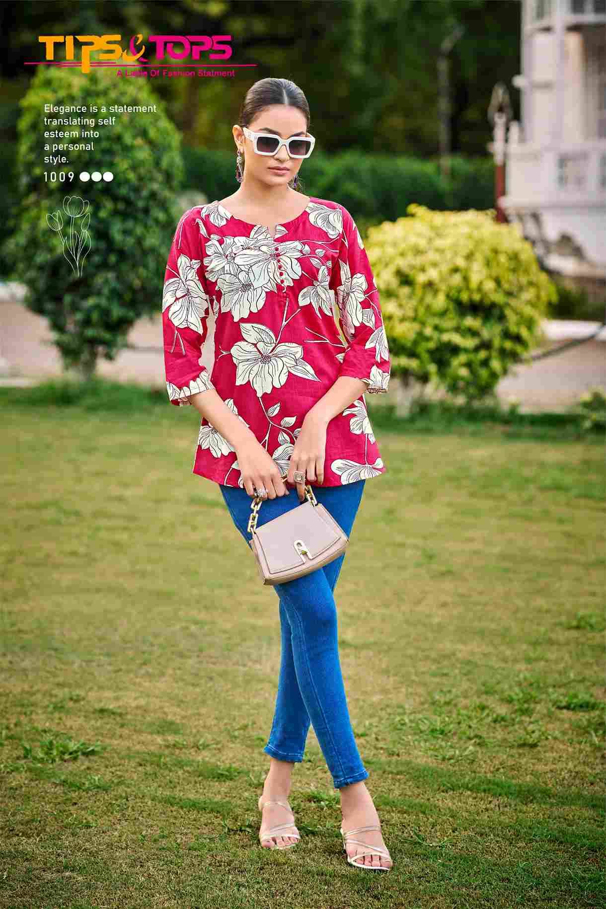 Baby Vol-7 By Tips And Tops 1001 To 1009 Series Designer Stylish Fancy Colorful Beautiful Party Wear & Ethnic Wear Collection Rayon Tops At Wholesale Price