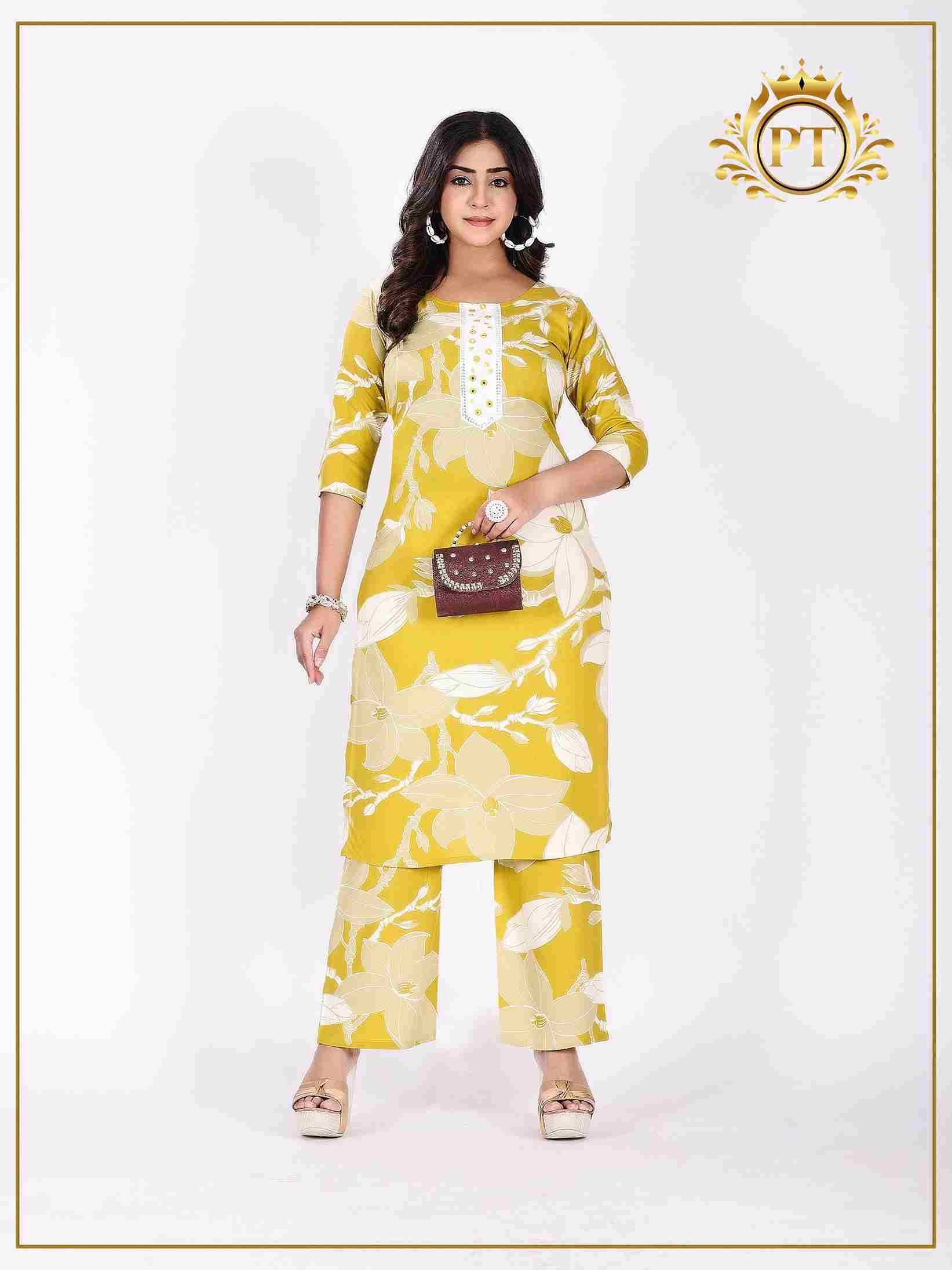 Chingari Vol-3 By Padmavati Textiles 7001 To 7008 Series Designer Stylish Fancy Colorful Beautiful Party Wear & Ethnic Wear Collection Rayon Print Kurtis With Bottom At Wholesale Price