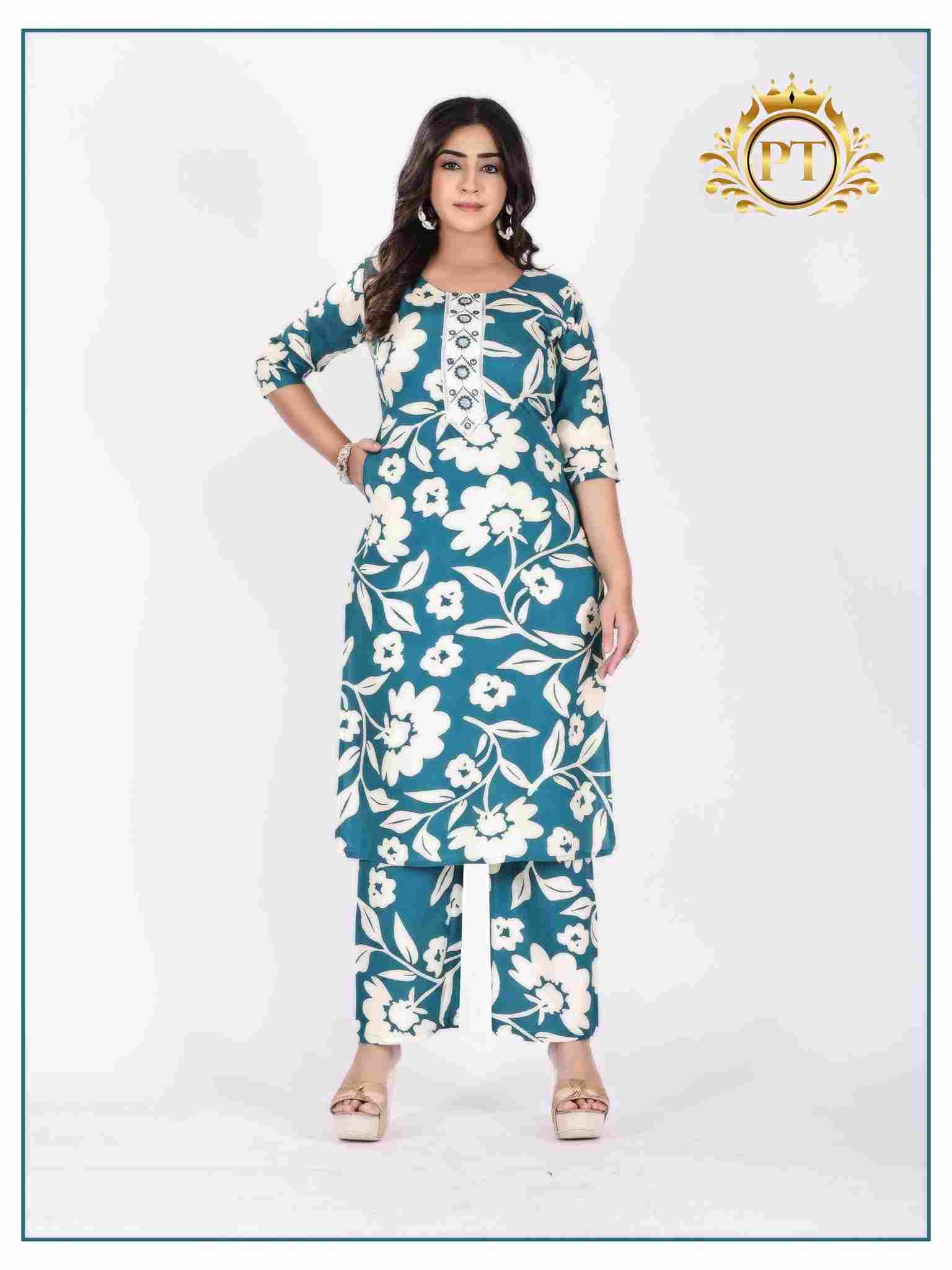 Chingari Vol-3 By Padmavati Textiles 7001 To 7008 Series Designer Stylish Fancy Colorful Beautiful Party Wear & Ethnic Wear Collection Rayon Print Kurtis With Bottom At Wholesale Price