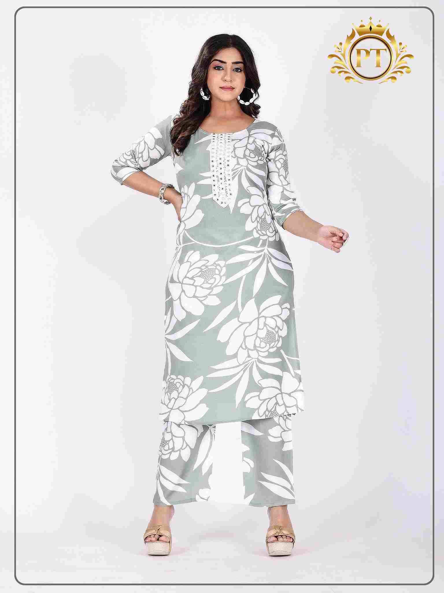 Chingari Vol-3 By Padmavati Textiles 7001 To 7008 Series Designer Stylish Fancy Colorful Beautiful Party Wear & Ethnic Wear Collection Rayon Print Kurtis With Bottom At Wholesale Price