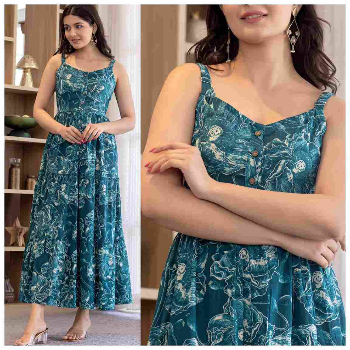 Piya By Fashid Wholesale 01 To 07 Series Beautiful Stylish Fancy Colorful Casual Wear & Ethnic Wear Cotton Print Gowns At Wholesale Price