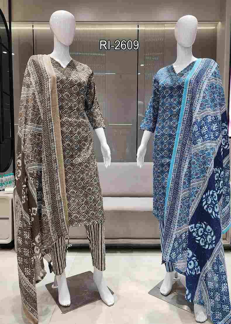 Combo By Fashid Wholesale Beautiful Festive Colorful Fancy Wedding Collection Occasional Wear & Party Wear Cotton Slub Dresses At Wholesale Price