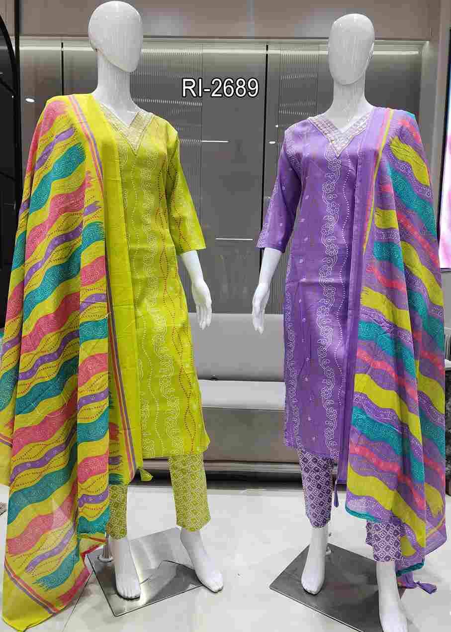 Combo By Fashid Wholesale Beautiful Festive Colorful Fancy Wedding Collection Occasional Wear & Party Wear Cotton Slub Dresses At Wholesale Price