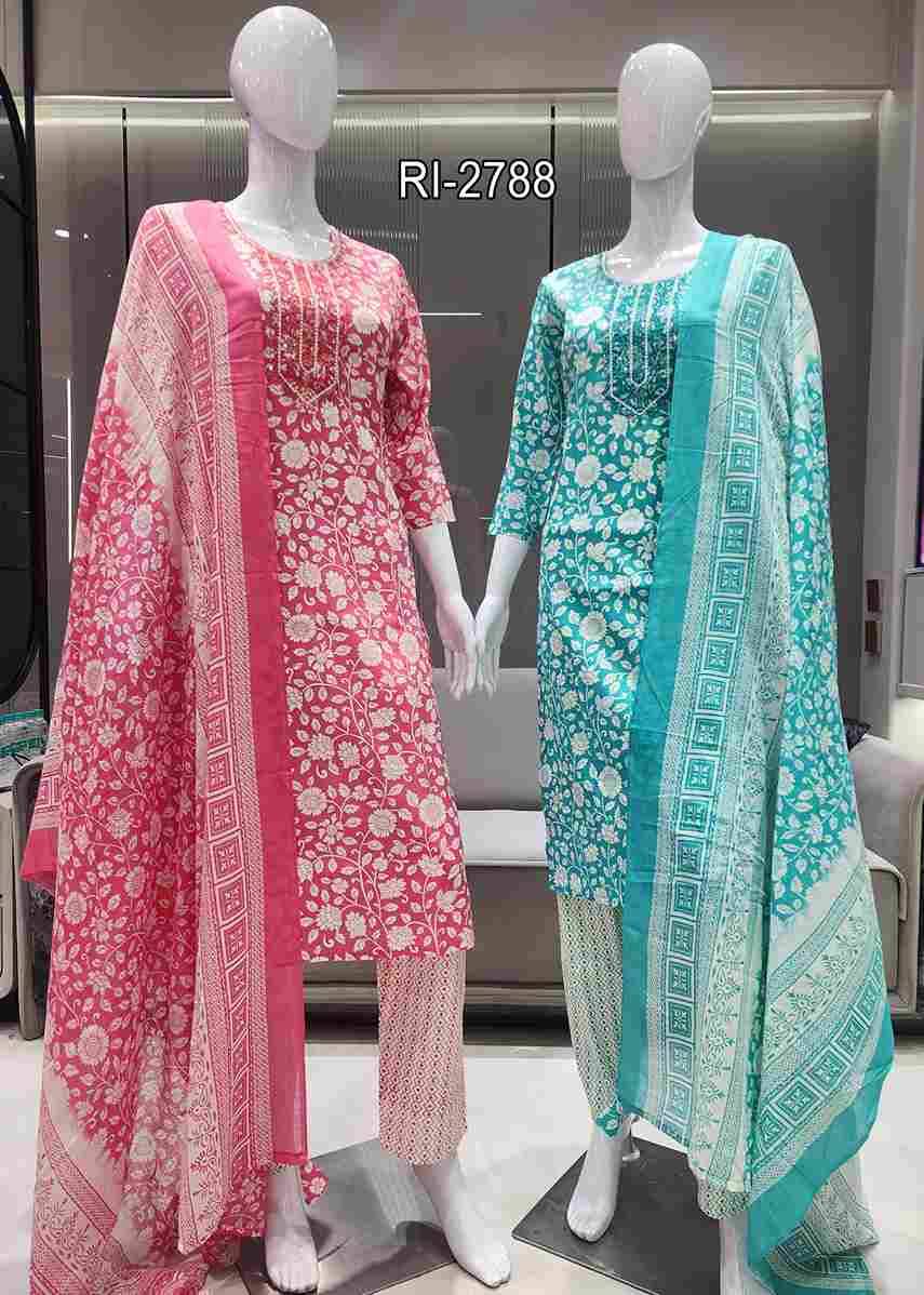 Combo By Fashid Wholesale Beautiful Festive Colorful Fancy Wedding Collection Occasional Wear & Party Wear Cotton Slub Dresses At Wholesale Price