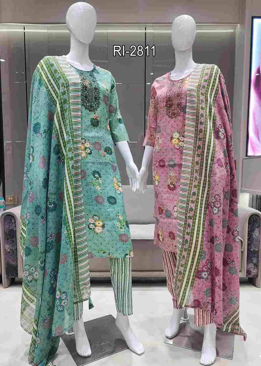 Combo By Fashid Wholesale Beautiful Festive Colorful Fancy Wedding Collection Occasional Wear & Party Wear Cotton Slub Dresses At Wholesale Price