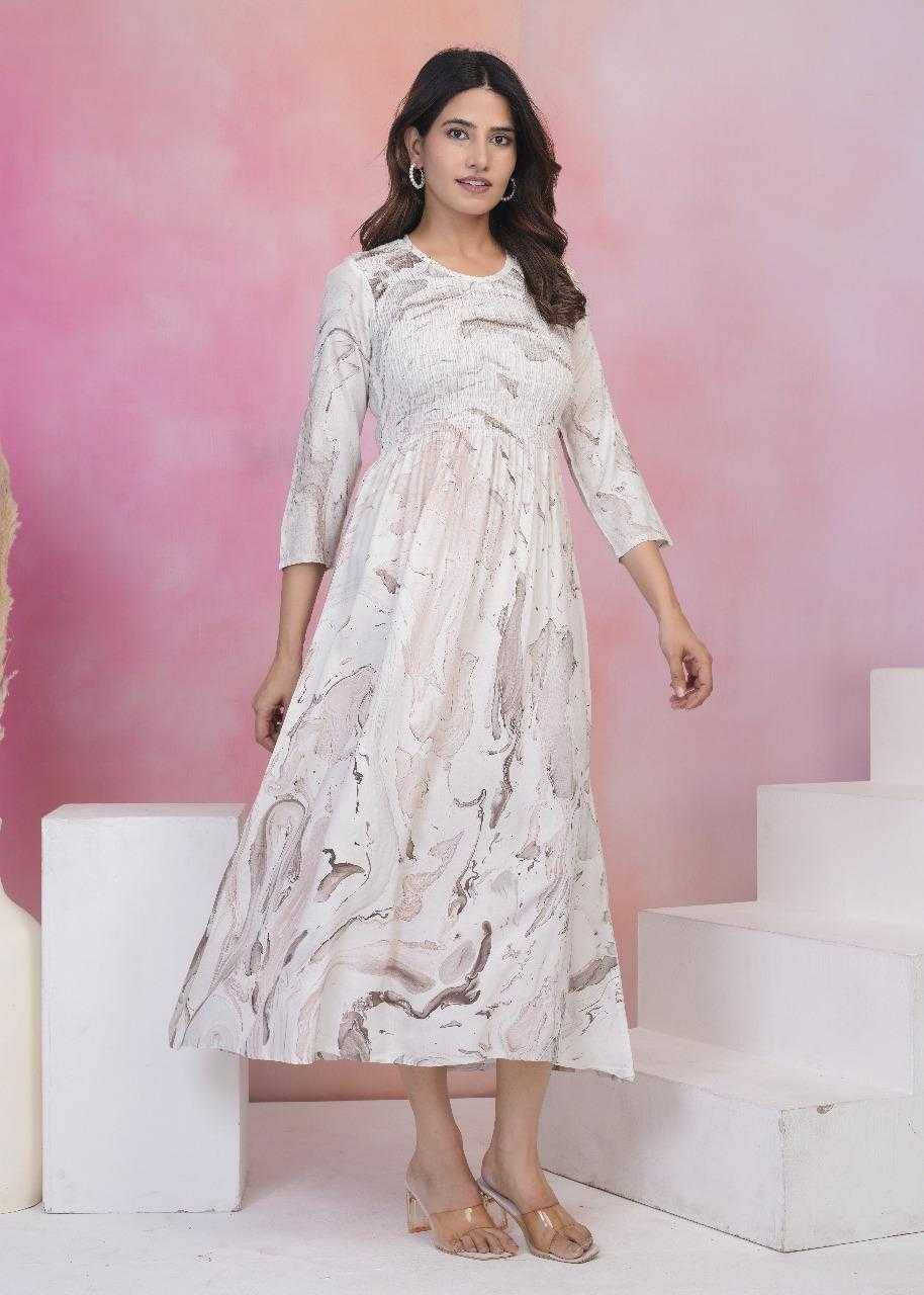 Sanjh By Fashid Wholesale 01 To 12 Series Beautiful Stylish Fancy Colorful Casual Wear & Ethnic Wear Heavy Rayon Print Gowns At Wholesale Price