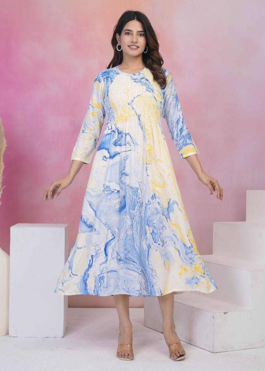 Sanjh By Fashid Wholesale 01 To 12 Series Beautiful Stylish Fancy Colorful Casual Wear & Ethnic Wear Heavy Rayon Print Gowns At Wholesale Price