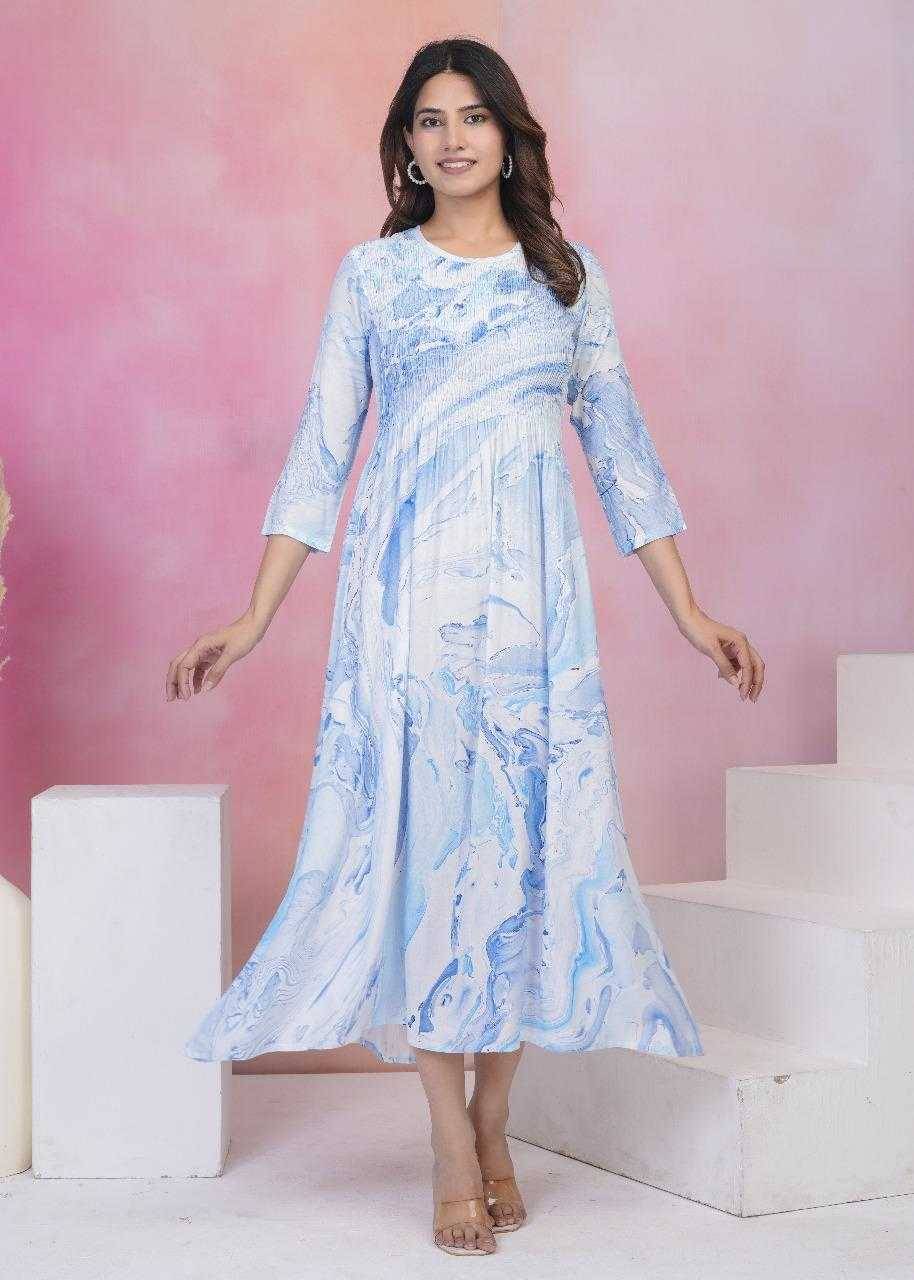 Sanjh By Fashid Wholesale 01 To 12 Series Beautiful Stylish Fancy Colorful Casual Wear & Ethnic Wear Heavy Rayon Print Gowns At Wholesale Price