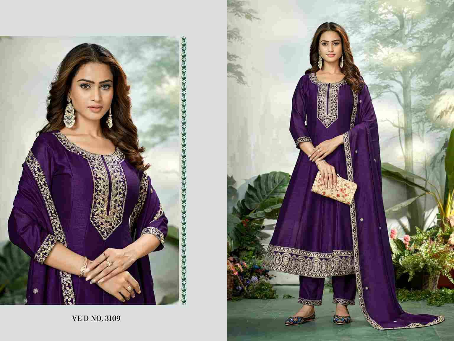 Sia By Fashid Wholesale Beautiful Festive Colorful Fancy Wedding Collection Occasional Wear & Party Wear Vichitra Dresses At Wholesale Price