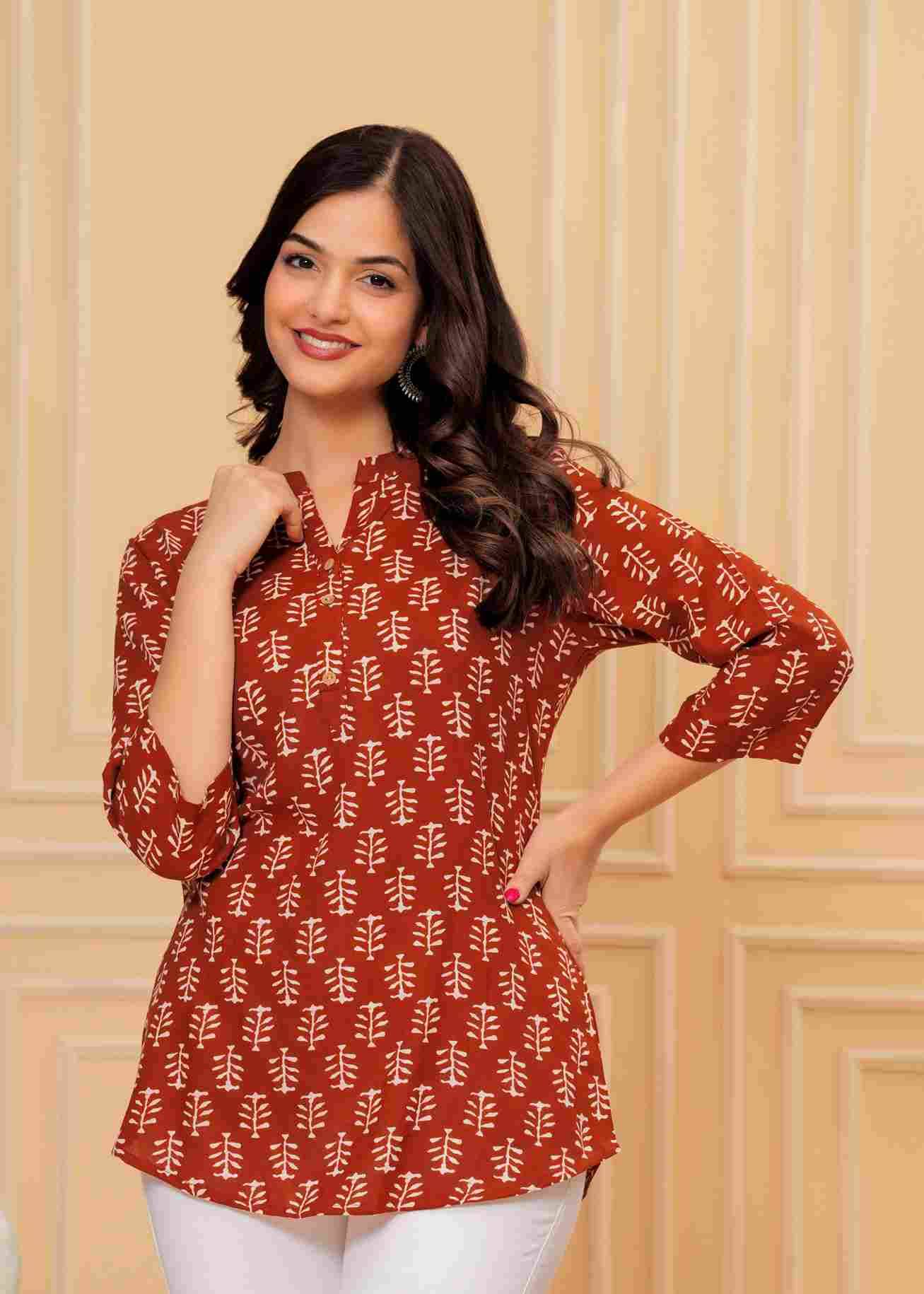 Nirali By Kaamiri 01 To 23 Series Designer Stylish Fancy Colorful Beautiful Party Wear & Ethnic Wear Collection Cotton Tops At Wholesale Price