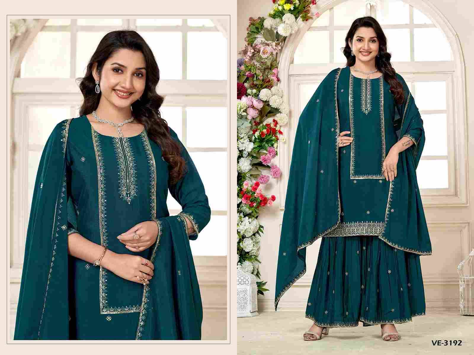 Sia Vol-2 By Fashid Wholesale 3192 To 3195 Series Beautiful Festive Colorful Fancy Wedding Collection Occasional Wear & Party Wear Chinnon Dresses At Wholesale Price