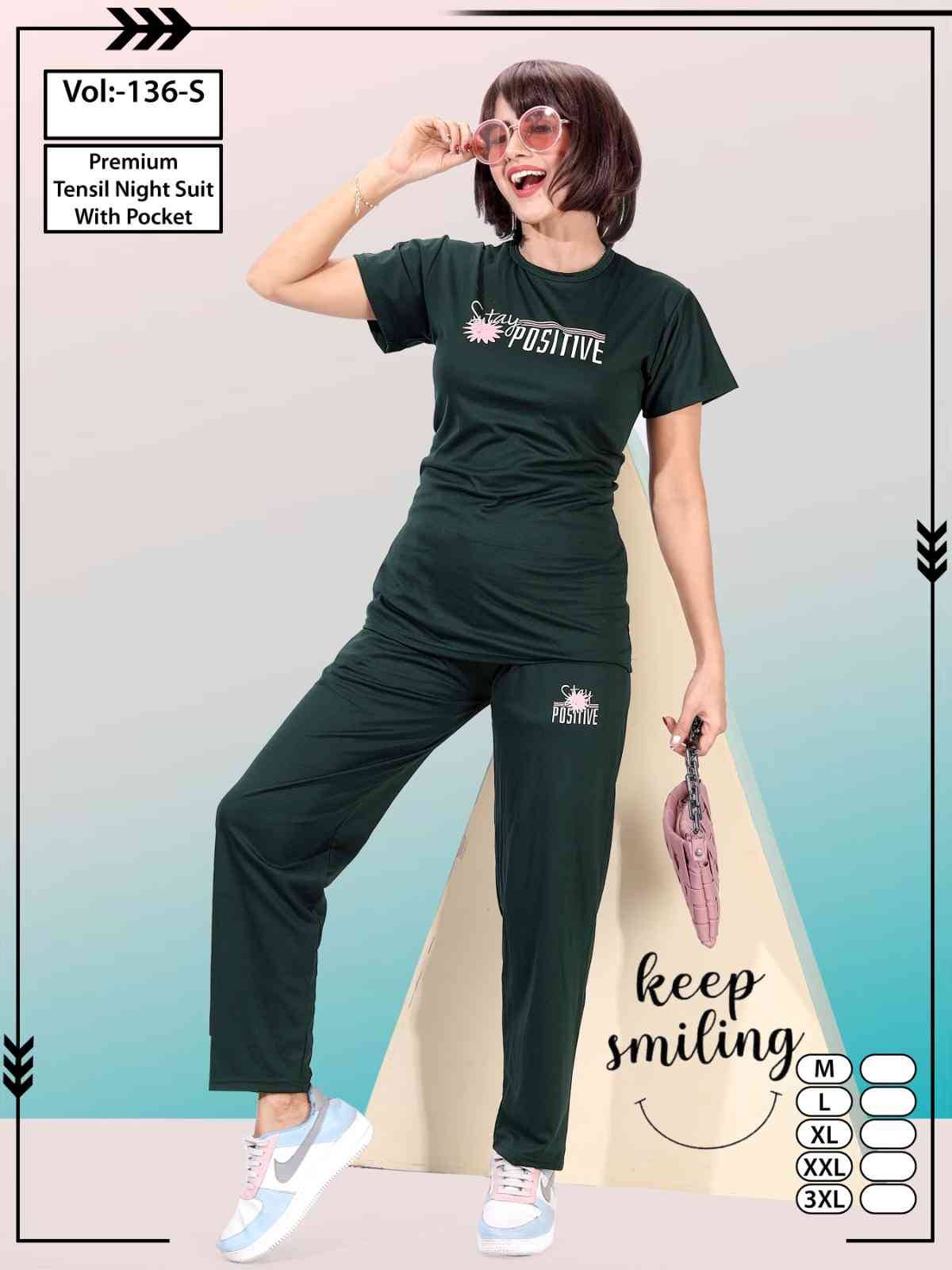 Vol-136-S By Kaamiri 01 To 06 Series Beautiful Stylish Fancy Colorful Casual Wear & Ethnic Wear Fancy Night Suits At Wholesale Price