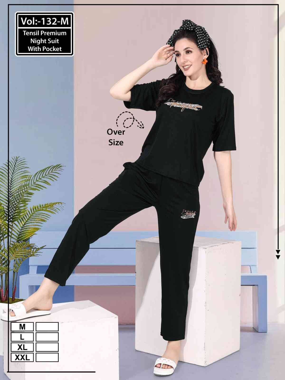 Vol-132-M By Kaamiri 01 To 06 Series Beautiful Stylish Fancy Colorful Casual Wear & Ethnic Wear Fancy Night Suits At Wholesale Price