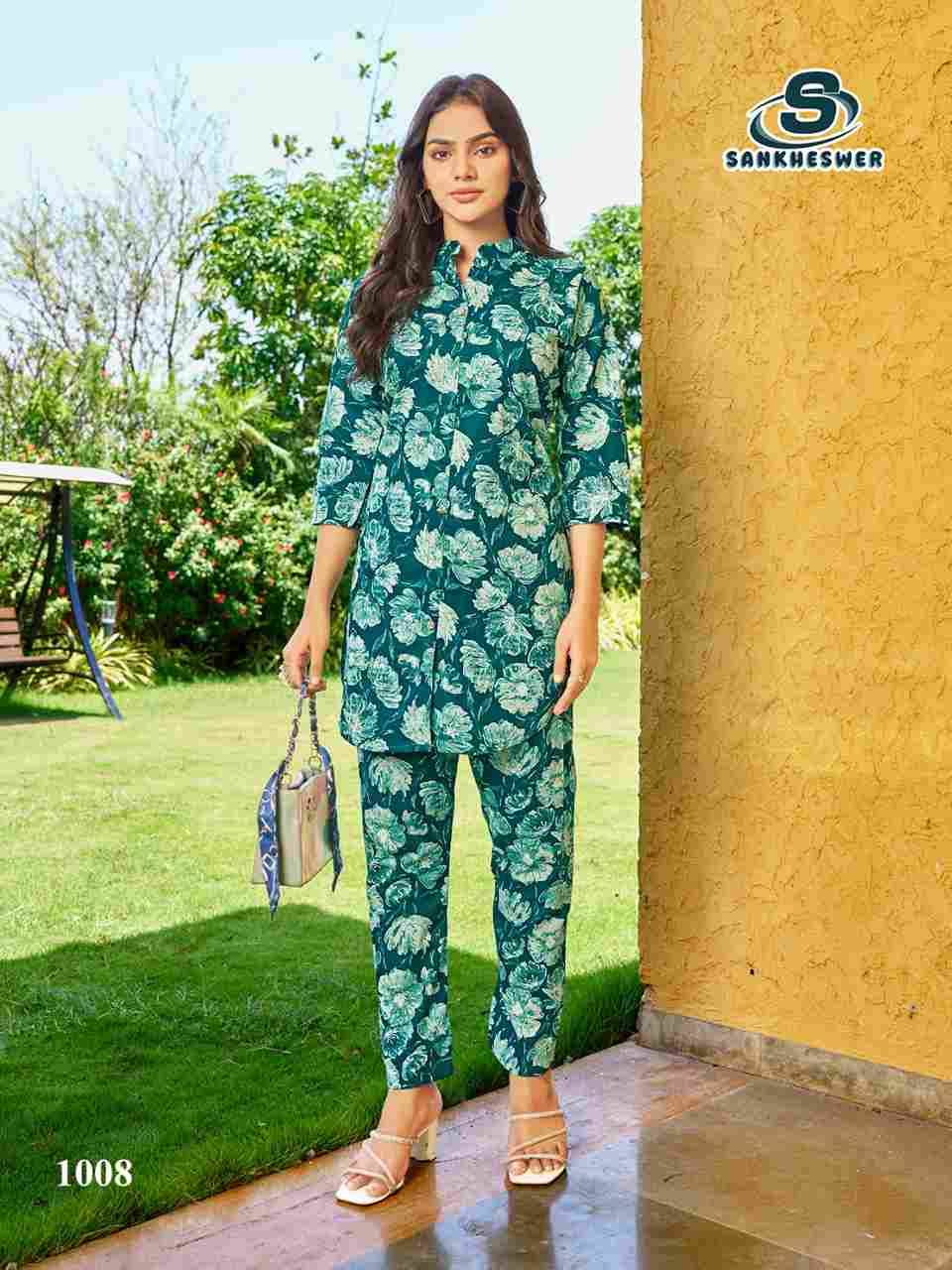 Cotton Beats Vol-2 By Sankheswer 1001 To 1008 Series Designer Stylish Fancy Colorful Beautiful Party Wear & Ethnic Wear Collection Cotton Print Co-Ord At Wholesale Price