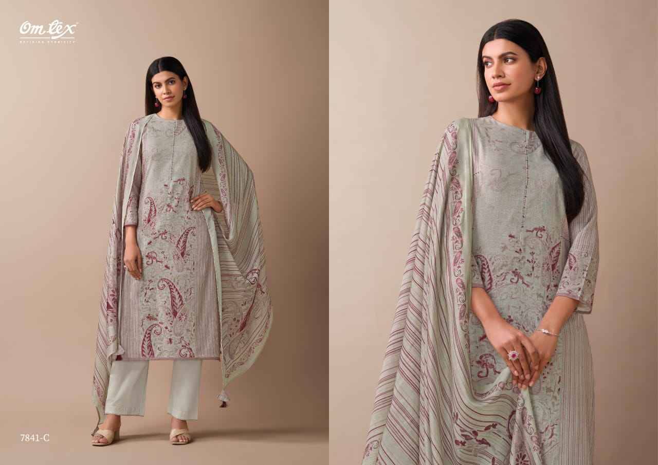 Tarang By Om Tex 7841-A To 7841-D Series Beautiful Suits Stylish Fancy Colorful Party Wear & Ethnic Wear Linen Dresses At Wholesale Price