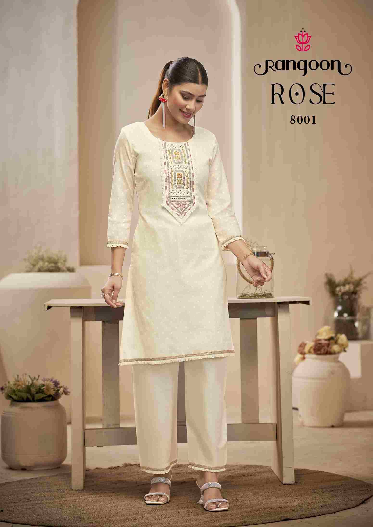 Rose By Rangoon 8001 To 8006 Series Designer Stylish Fancy Colorful Beautiful Party Wear & Ethnic Wear Collection Cotton Print Co-Ord At Wholesale Price