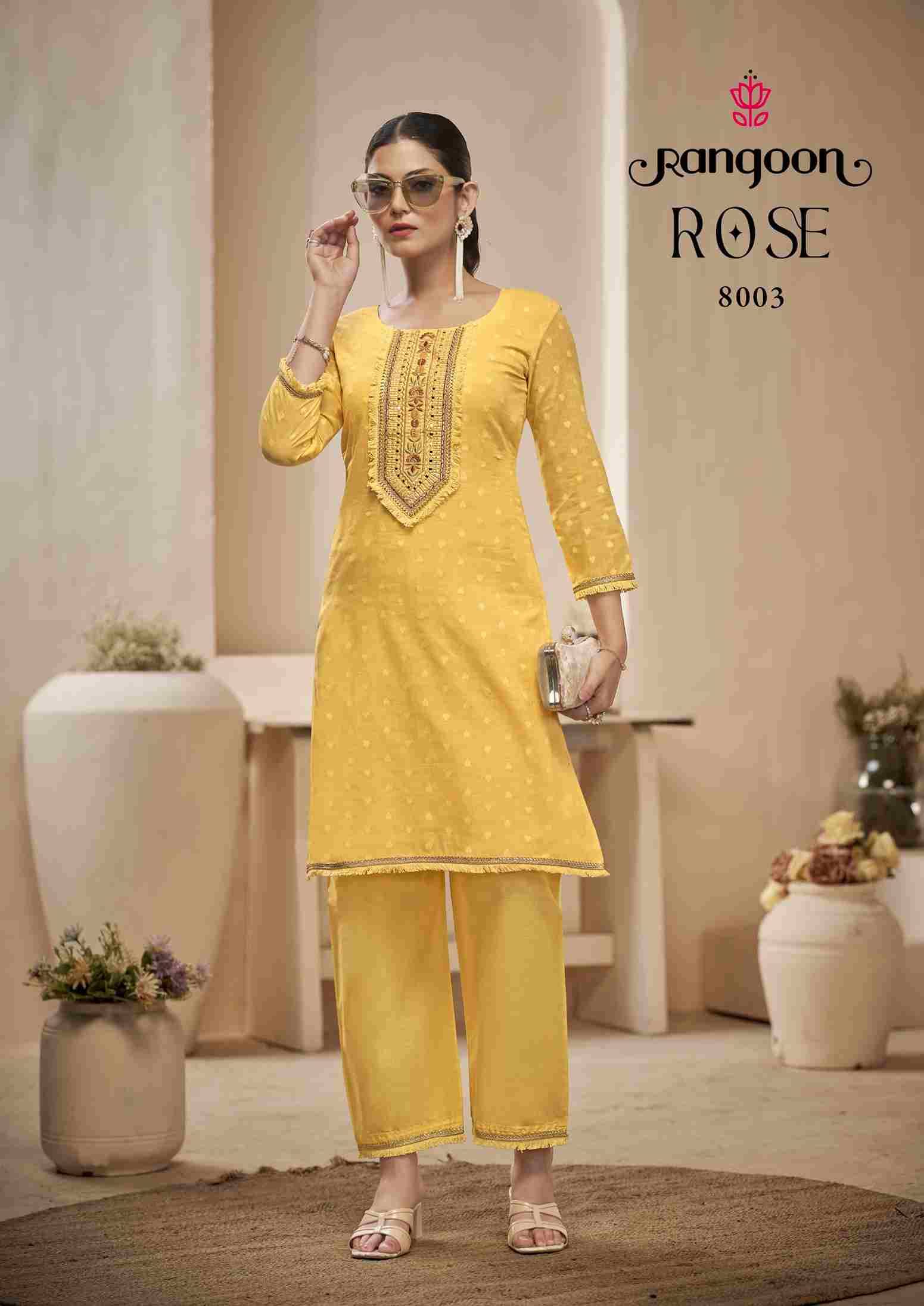 Rose By Rangoon 8001 To 8006 Series Designer Stylish Fancy Colorful Beautiful Party Wear & Ethnic Wear Collection Cotton Print Co-Ord At Wholesale Price
