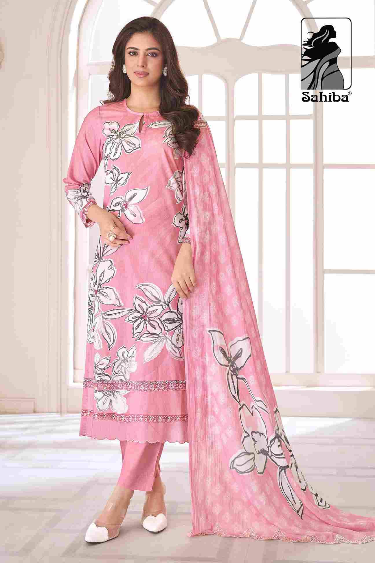 Nainika By Sahiba Fabrics Beautiful Festive Suits Colorful Stylish Fancy Casual Wear & Ethnic Wear Pure Lawn Cotton Dresses At Wholesale Price