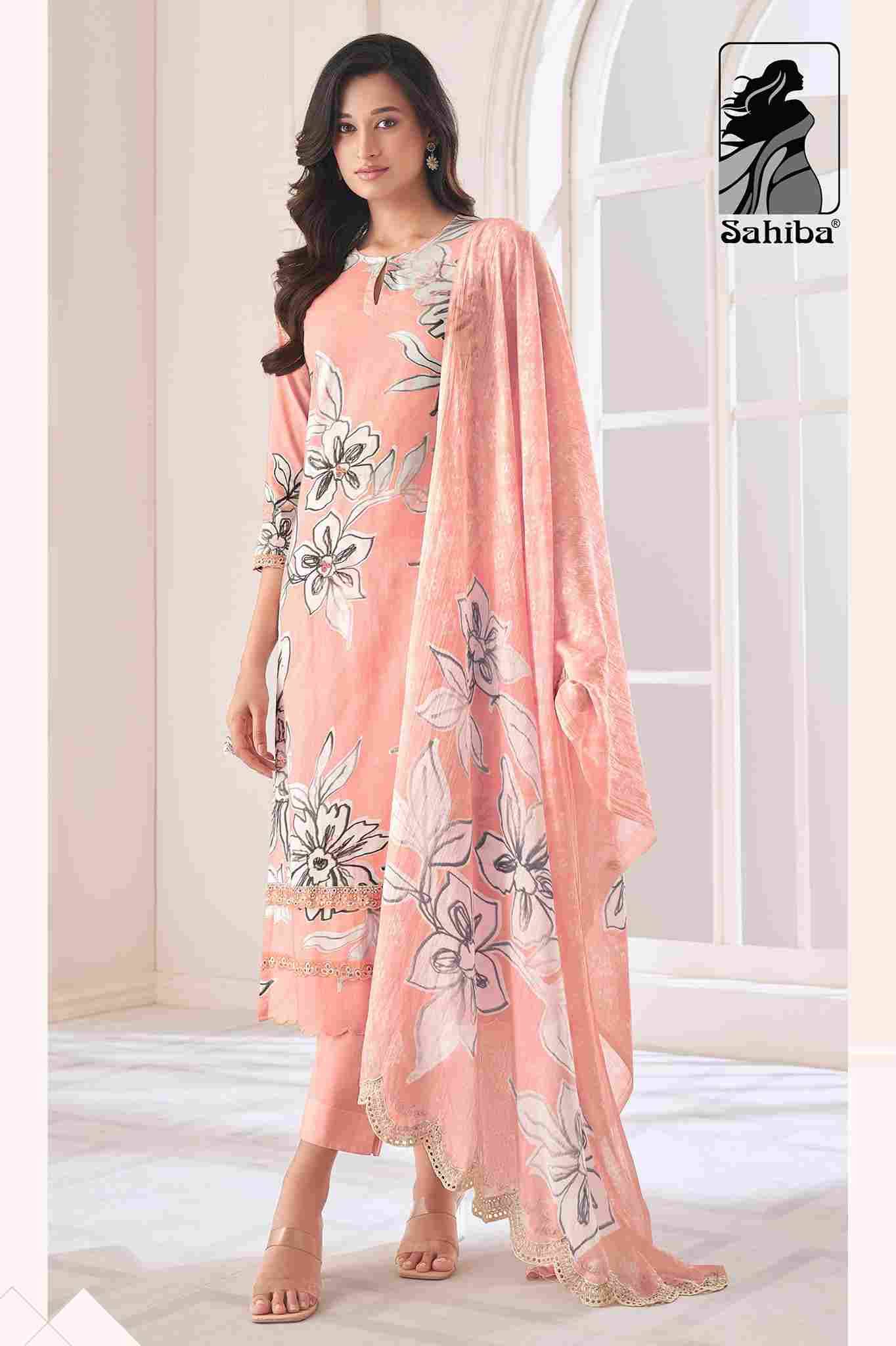 Nainika By Sahiba Fabrics Beautiful Festive Suits Colorful Stylish Fancy Casual Wear & Ethnic Wear Pure Lawn Cotton Dresses At Wholesale Price