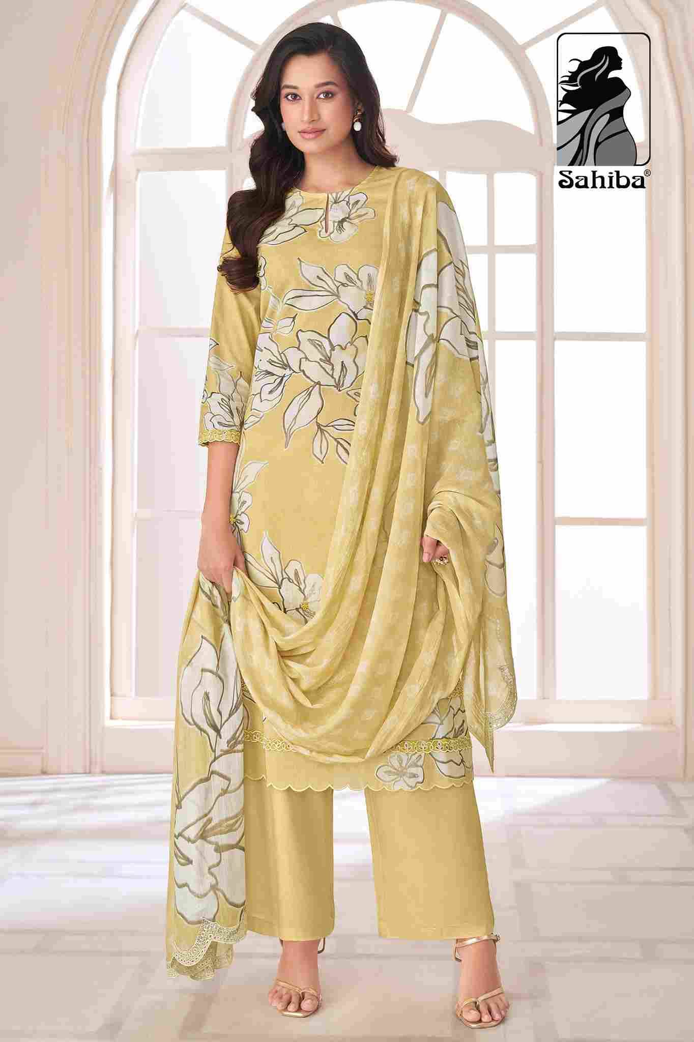 Nainika By Sahiba Fabrics Beautiful Festive Suits Colorful Stylish Fancy Casual Wear & Ethnic Wear Pure Lawn Cotton Dresses At Wholesale Price